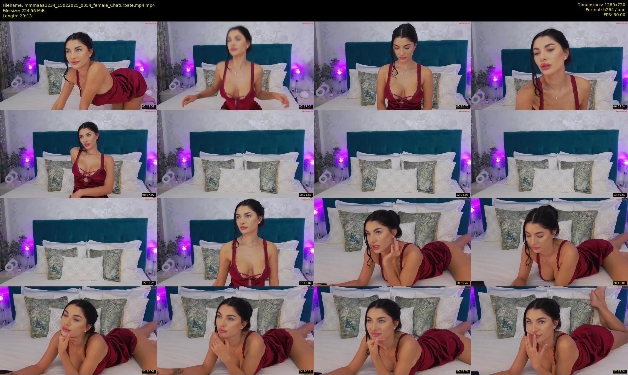 mmmaaa1234 — 30 minute Chaturbate female cam show recording, 720p, Feb 15, 2025