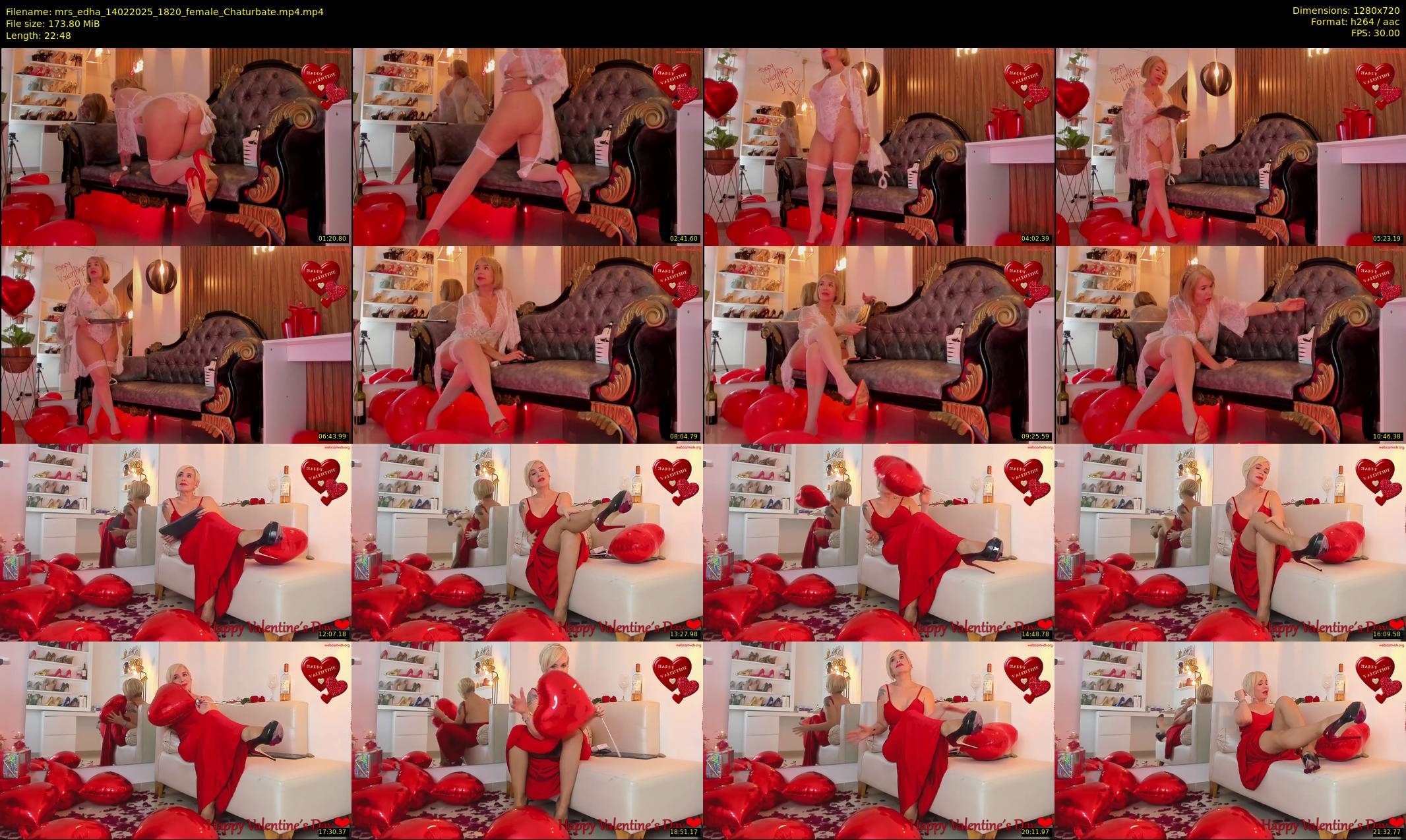 mrs_edha — 23 minute Chaturbate female cam show recording, 720p, Feb 14, 2025