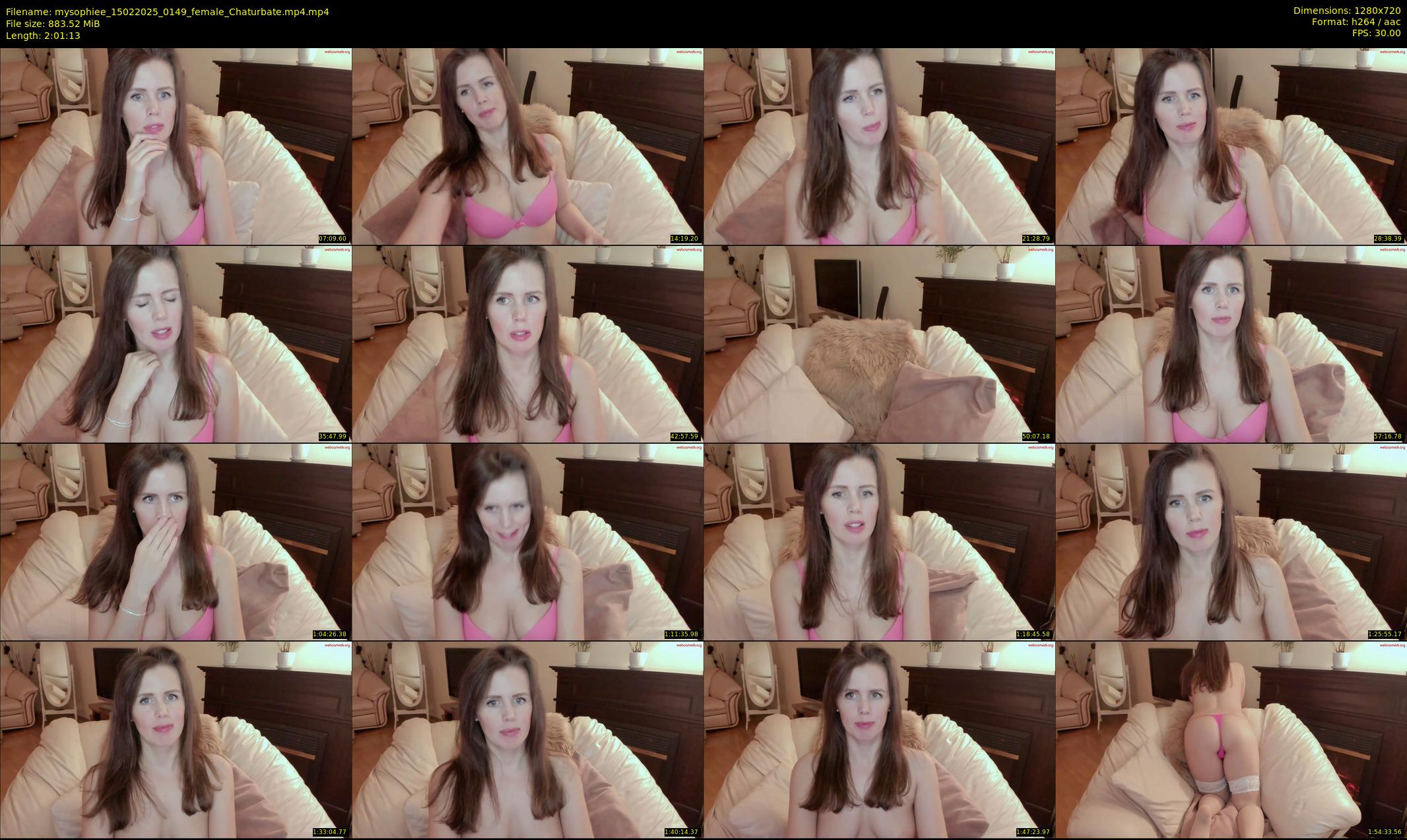 mysophiee — 122 minute Chaturbate female cam show recording, 720p, Feb 15, 2025