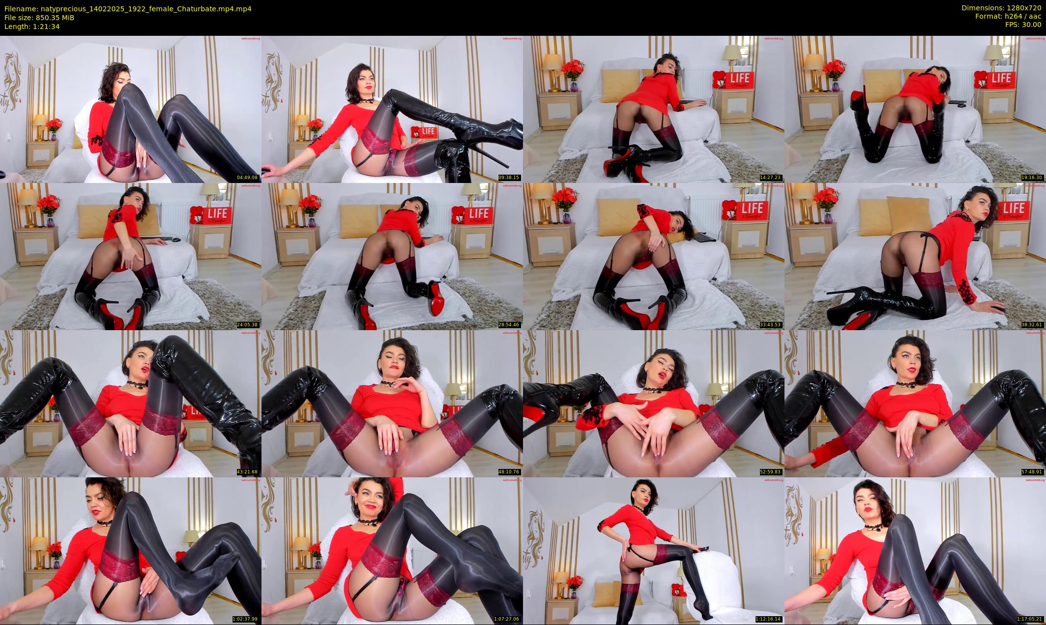 natyprecious — 82 minute Chaturbate female cam show recording, 720p, Feb 14, 2025