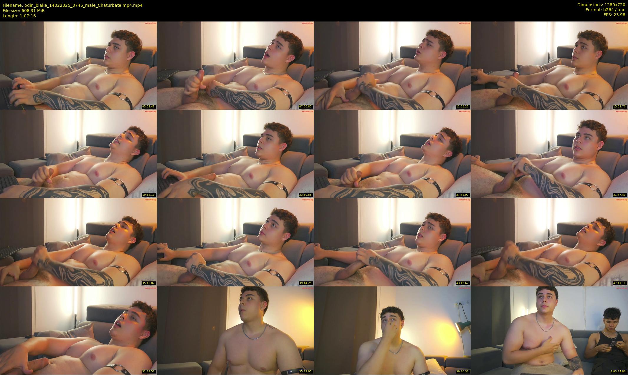 odin_blake — 68 minute Chaturbate male cam show recording, 720p, Feb 14, 2025