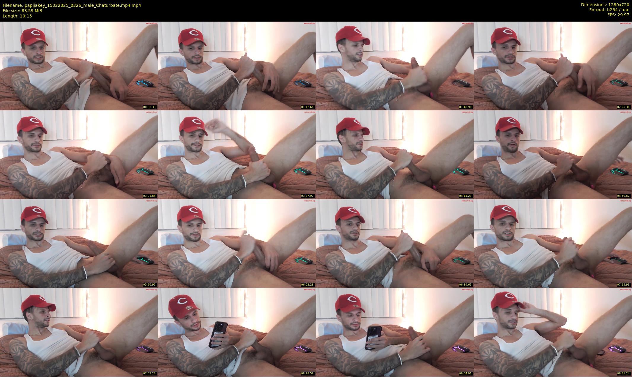 papijakey — 11 minute Chaturbate male cam show recording, 720p, Feb 15, 2025