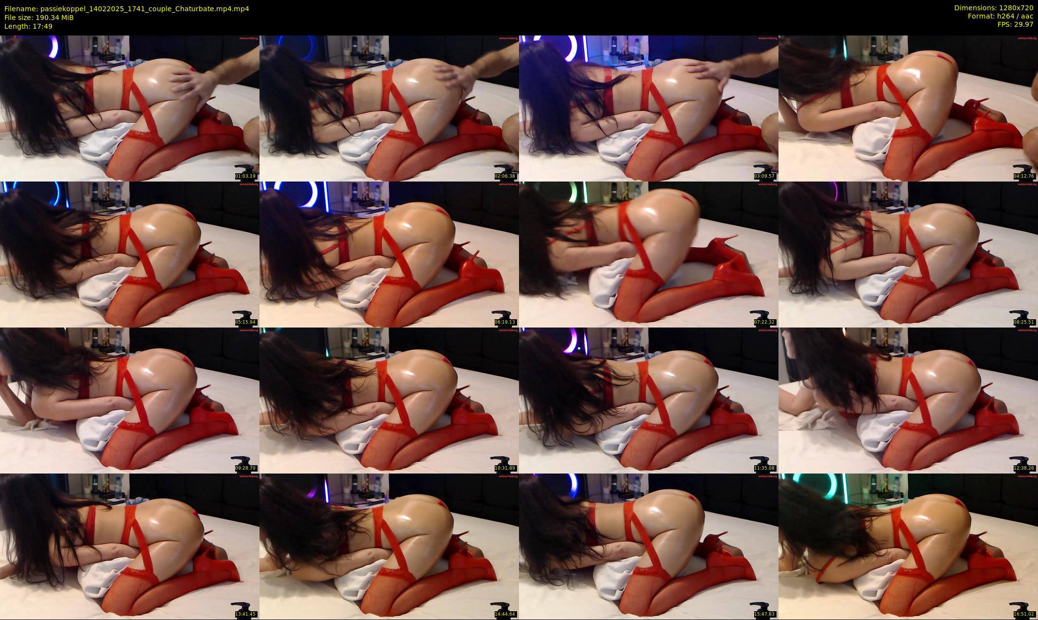 passiekoppel — 18 minute Chaturbate couple cam show recording, 720p, Feb 14, 2025