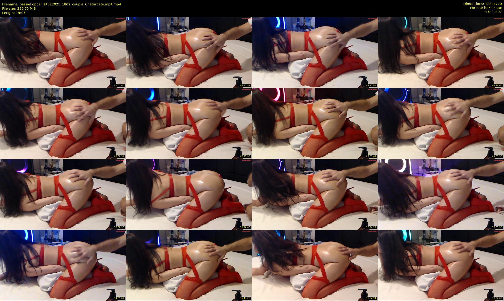 passiekoppel — 20 minute Chaturbate couple cam show recording, 720p, Feb 14, 2025