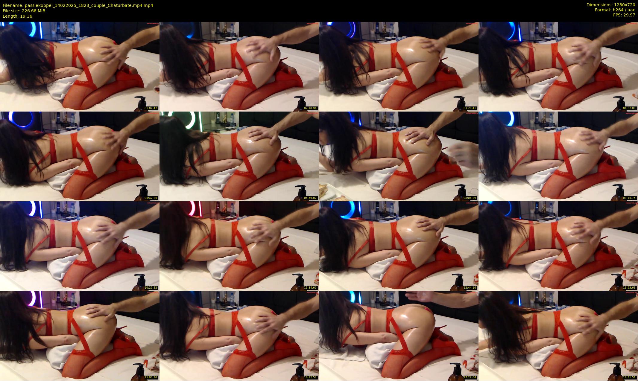 passiekoppel — 20 minute Chaturbate couple cam show recording, 720p, Feb 14, 2025