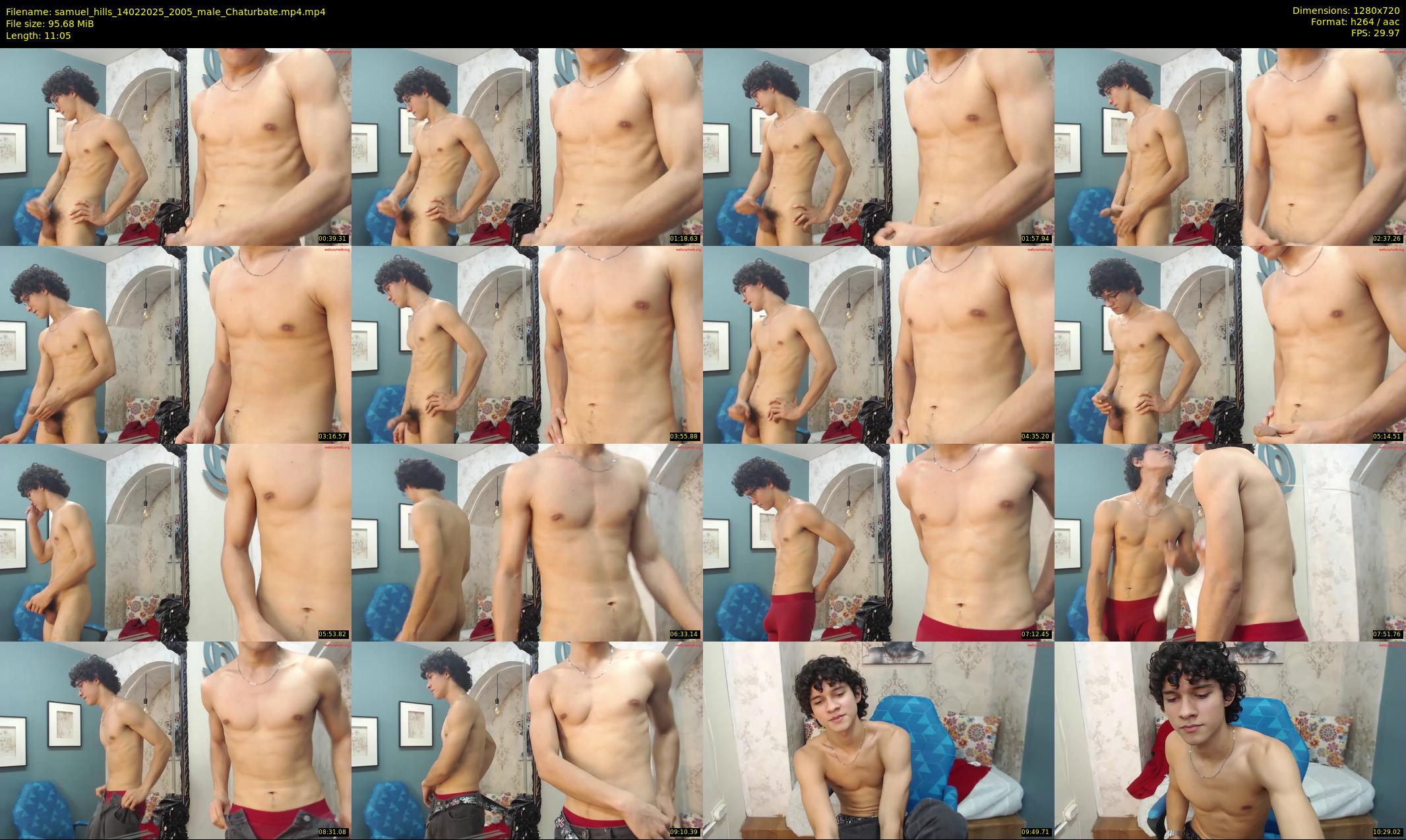samuel_hills — 12 minute Chaturbate male cam show recording, 720p, Feb 14, 2025