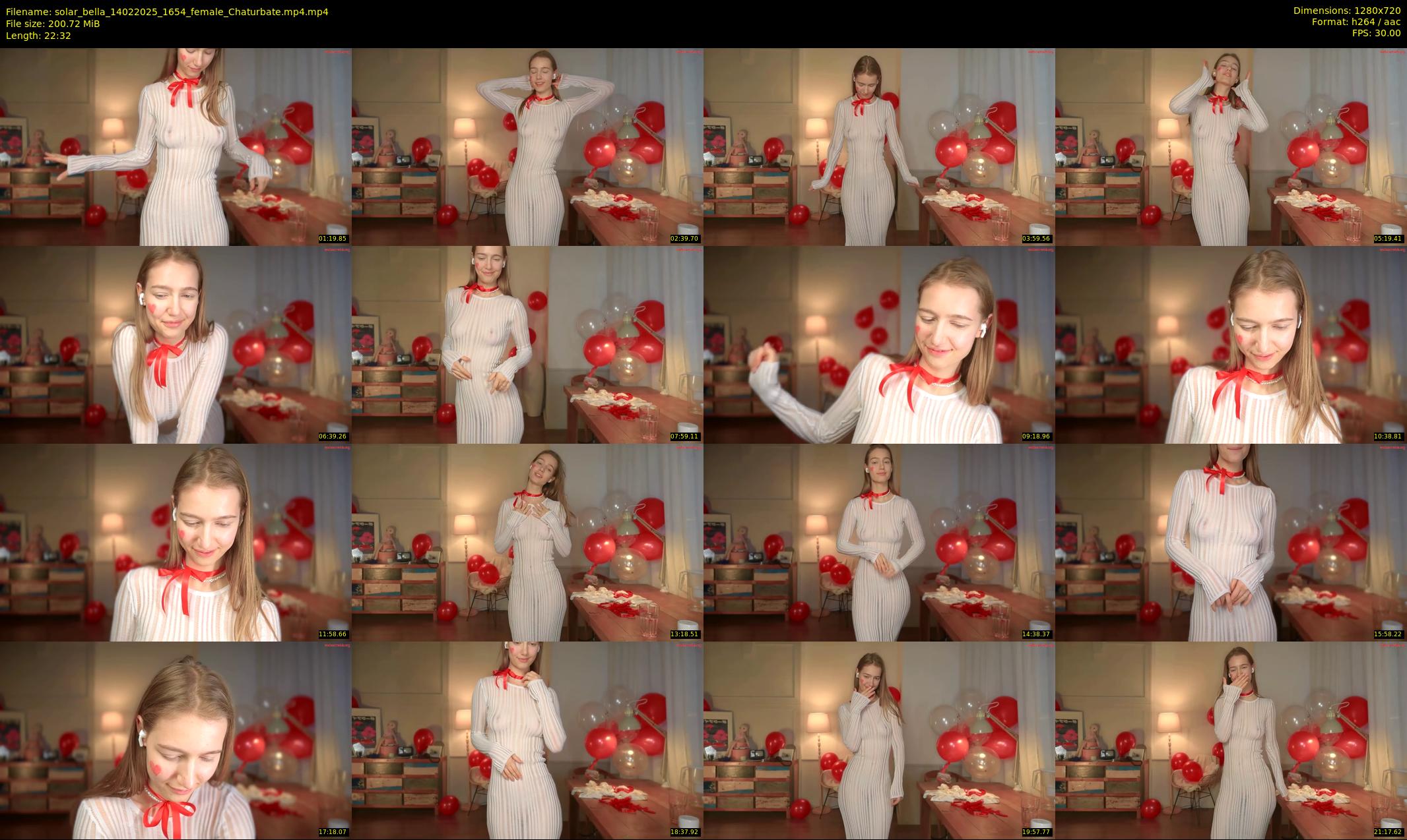 solar_bella — 23 minute Chaturbate female cam show recording, 720p, Feb 14, 2025