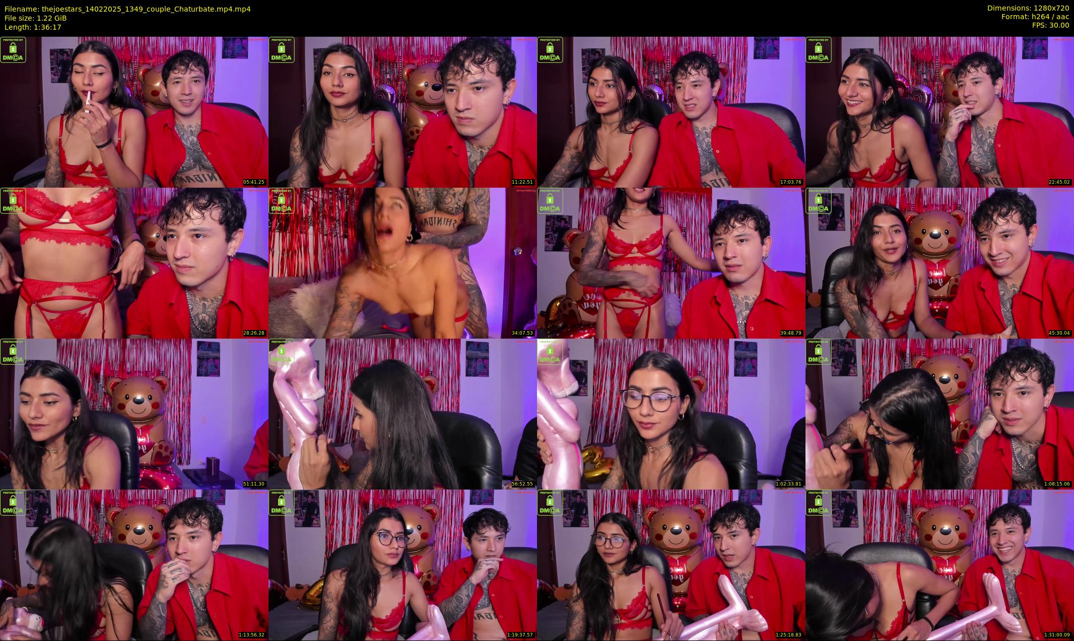 thejoestars — 97 minute Chaturbate couple cam show recording, 720p, Feb 14, 2025