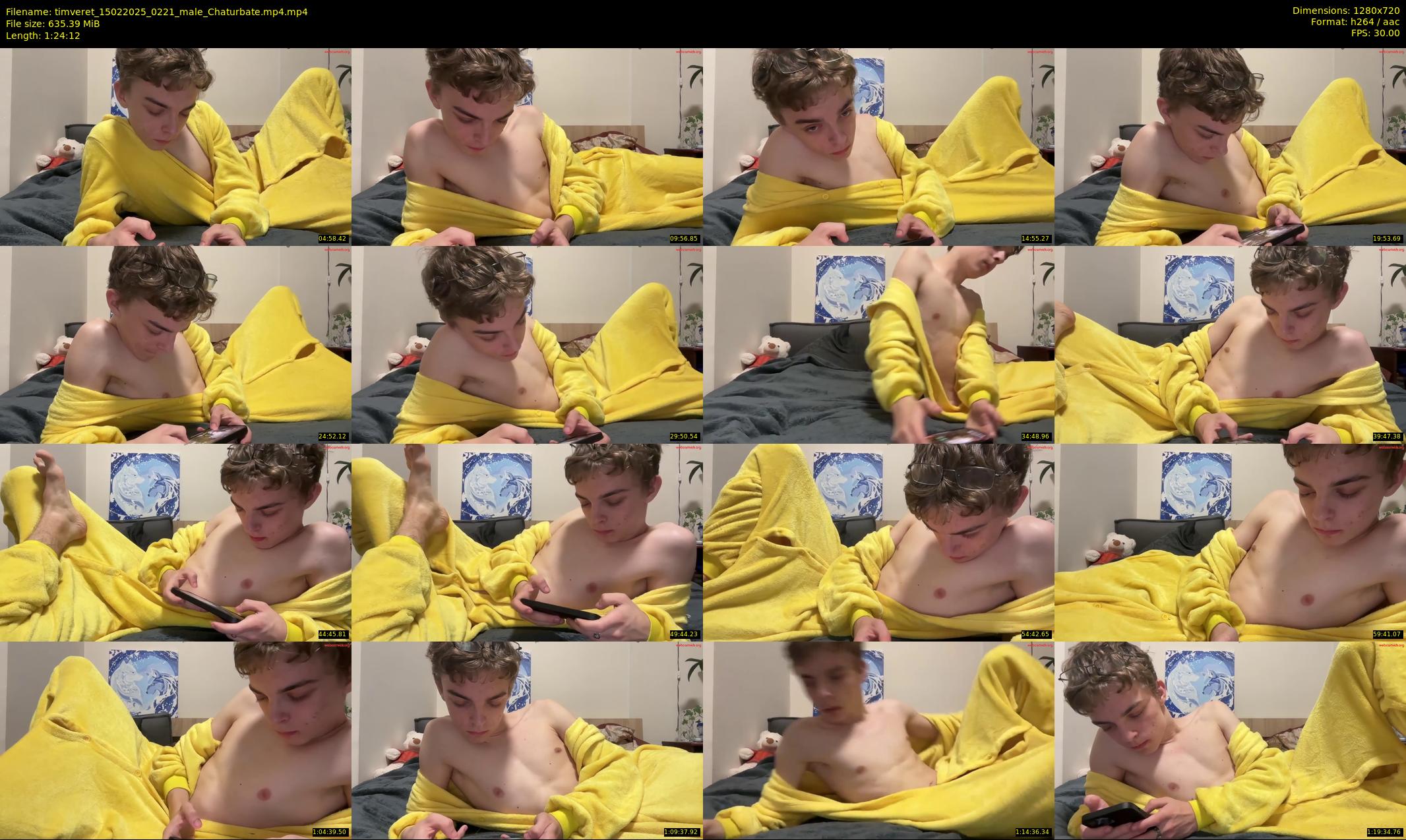 timveret — 85 minute Chaturbate male cam show recording, 720p, Feb 15, 2025