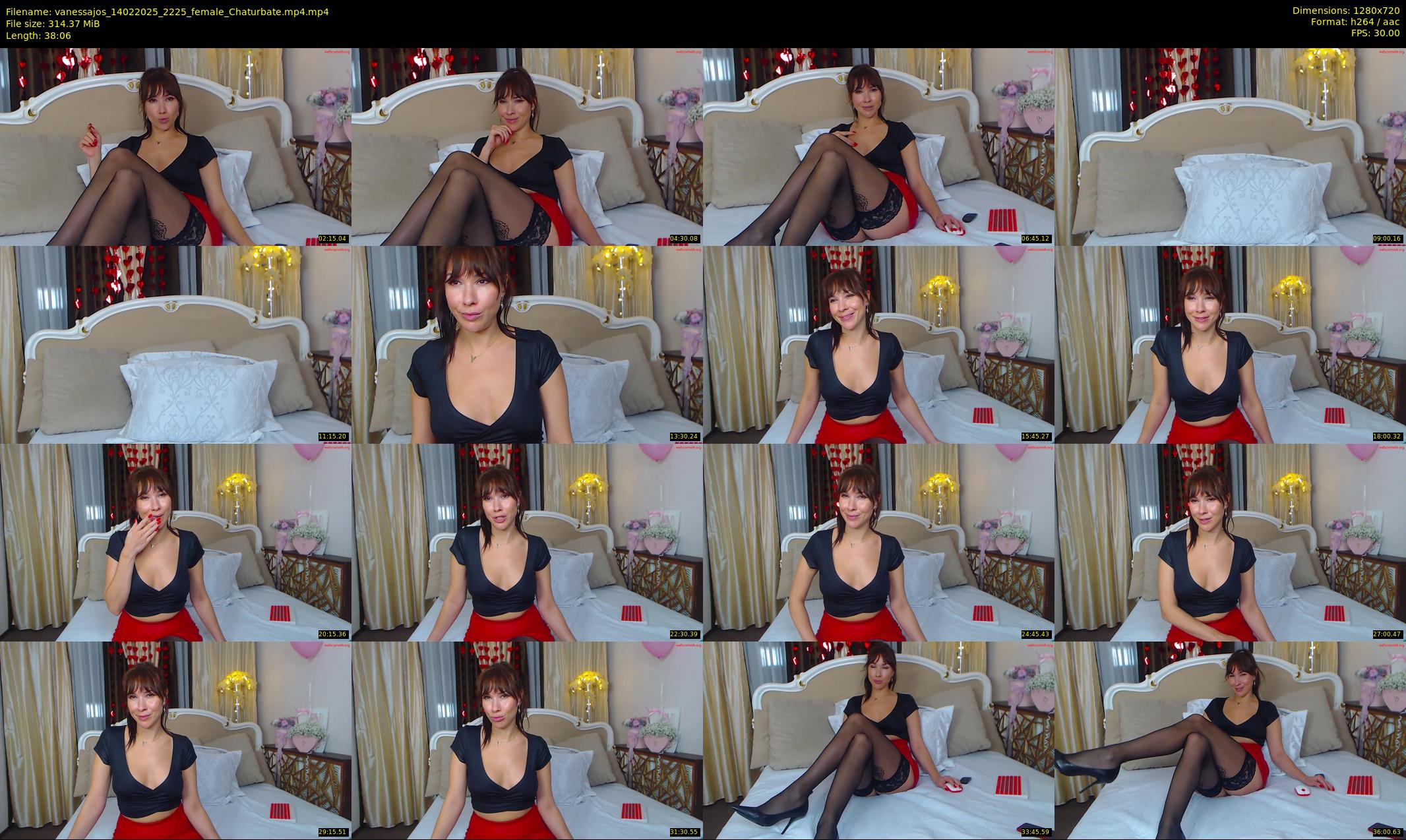 vanessajos — 39 minute Chaturbate female cam show recording, 720p, Feb 14, 2025