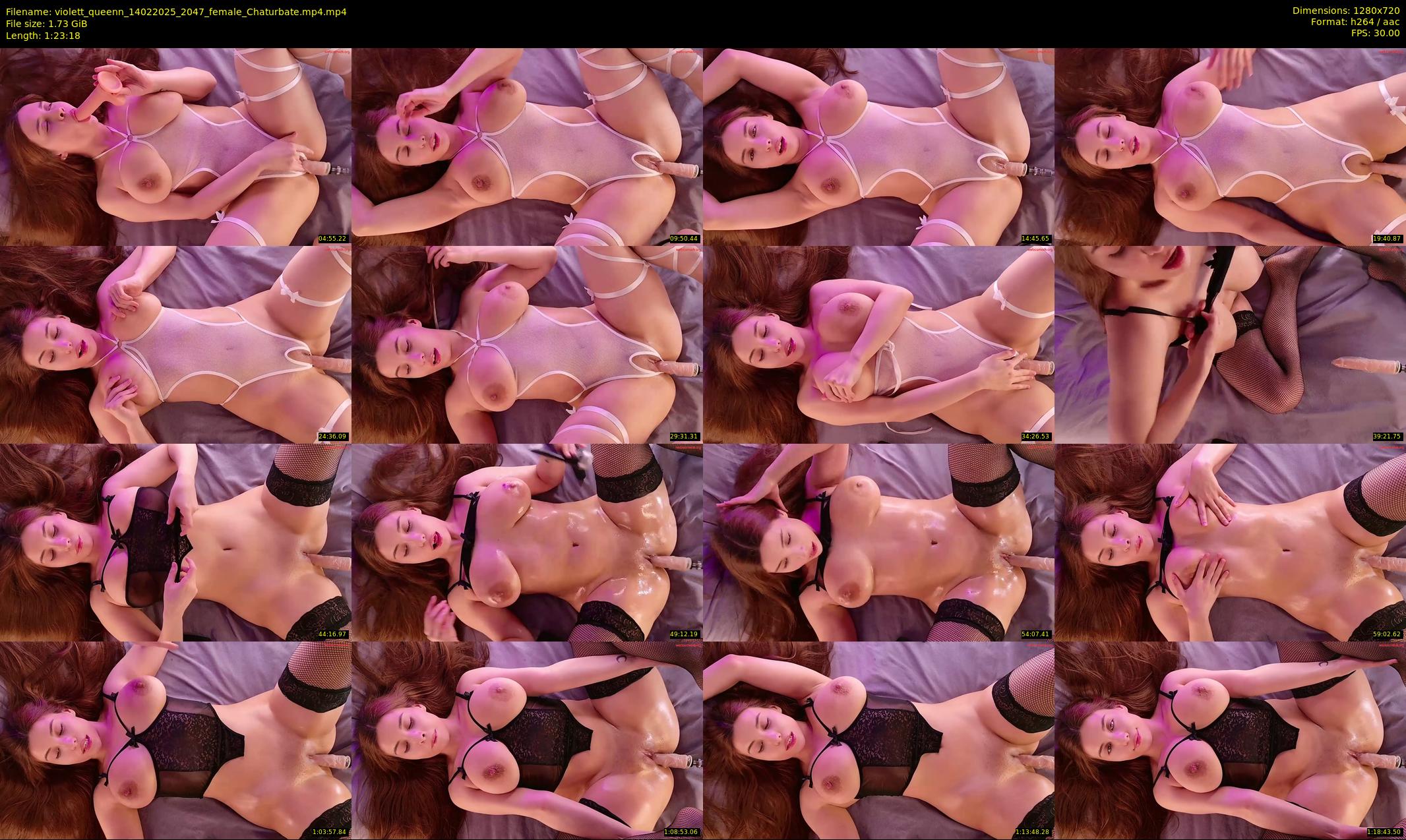 violett_queenn — 84 minute Chaturbate female cam show recording, 720p, Feb 14, 2025