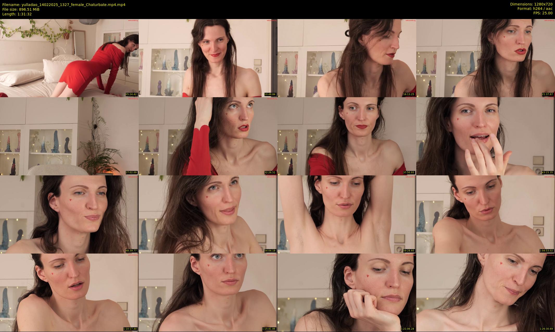 yulladao — 92 minute Chaturbate female cam show recording, 720p, Feb 14, 2025