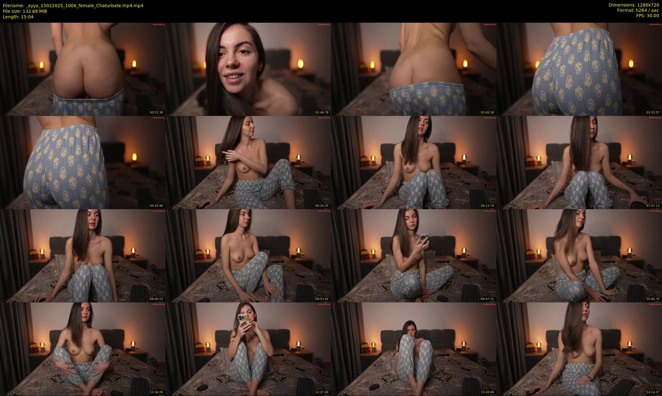 _ayya — 16 minute Chaturbate female cam show recording, 720p, Feb 15, 2025