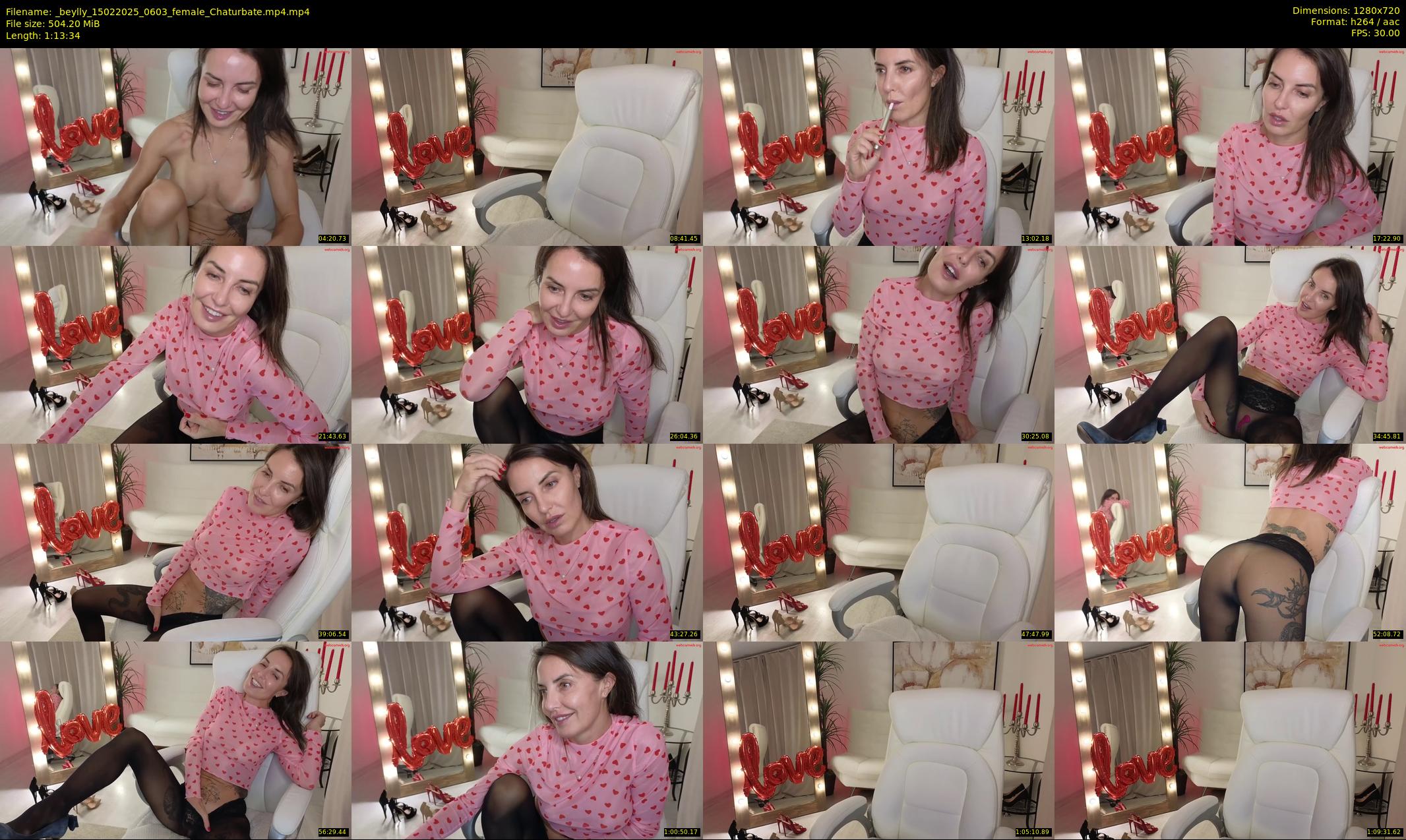 _beylly — 74 minute Chaturbate female cam show recording, 720p, Feb 15, 2025