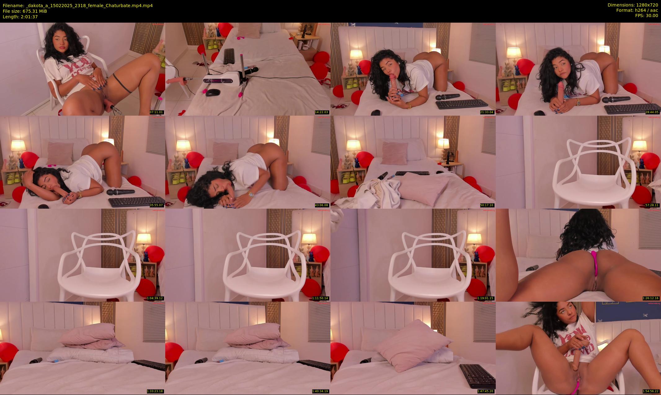 _dakota_a — 122 minute Chaturbate female cam show recording, 720p, Feb 15, 2025