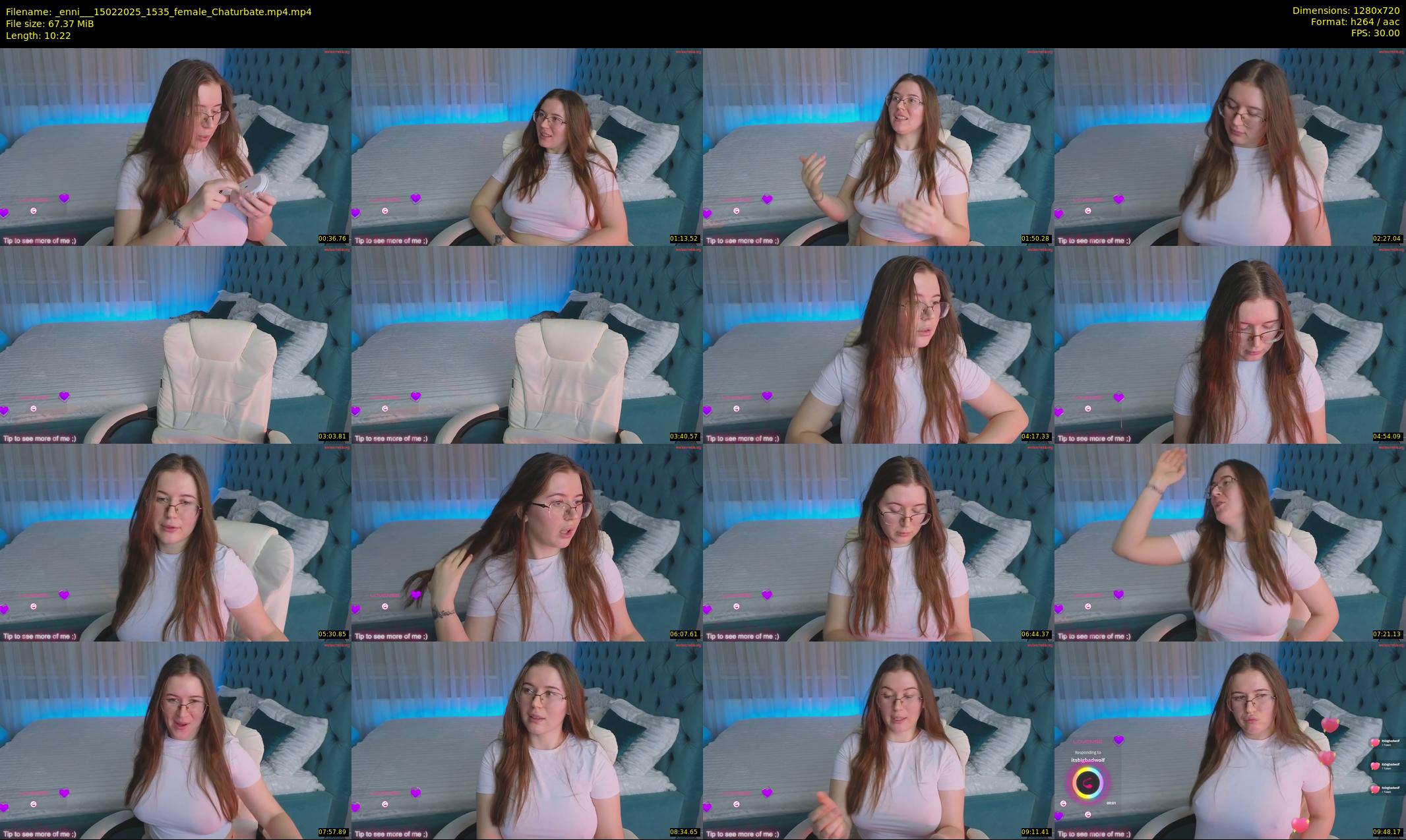 _enni__ — 11 minute Chaturbate female cam show recording, 720p, Feb 15, 2025