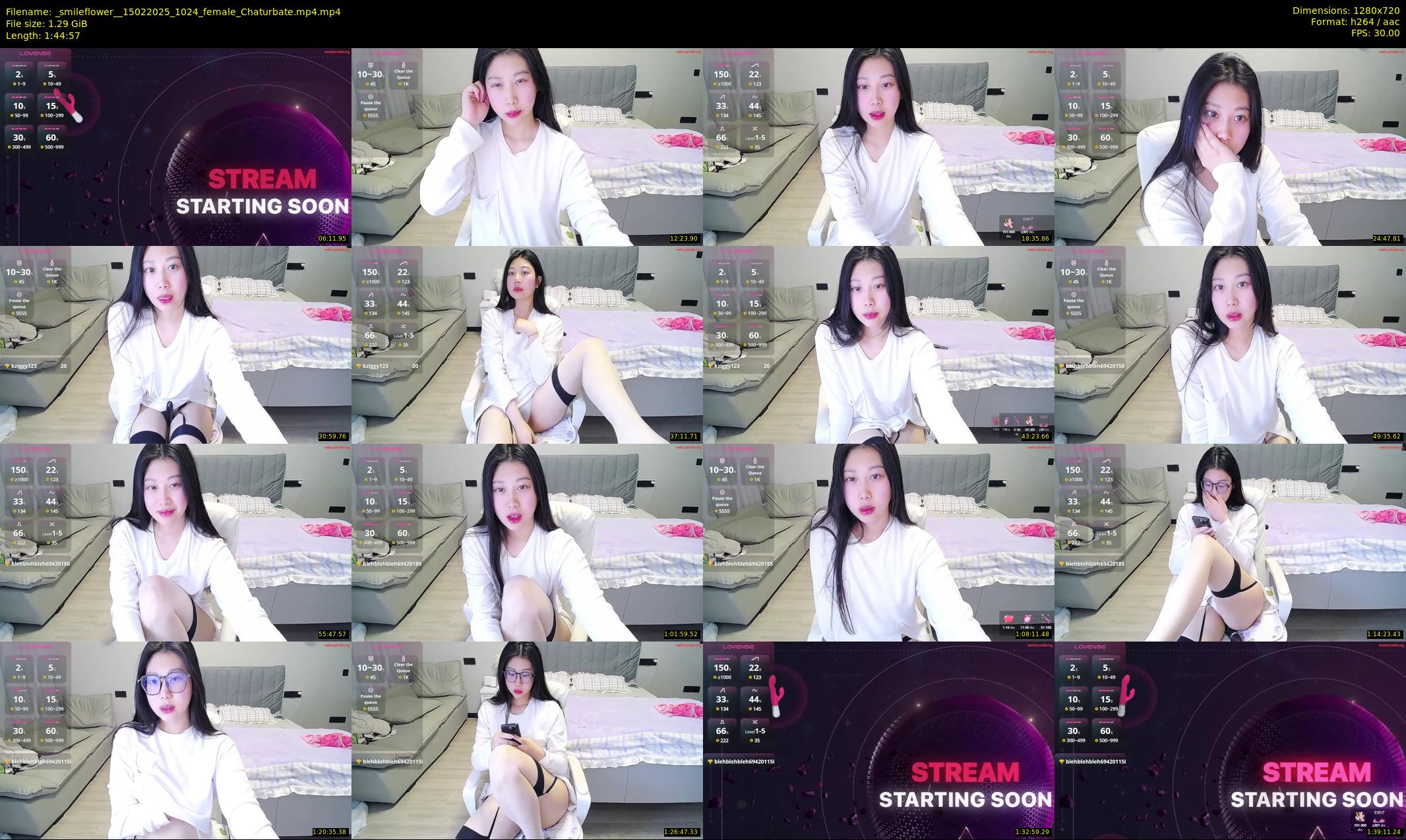 _smileflower_ — 105 minute Chaturbate female cam show recording, 720p, Feb 15, 2025
