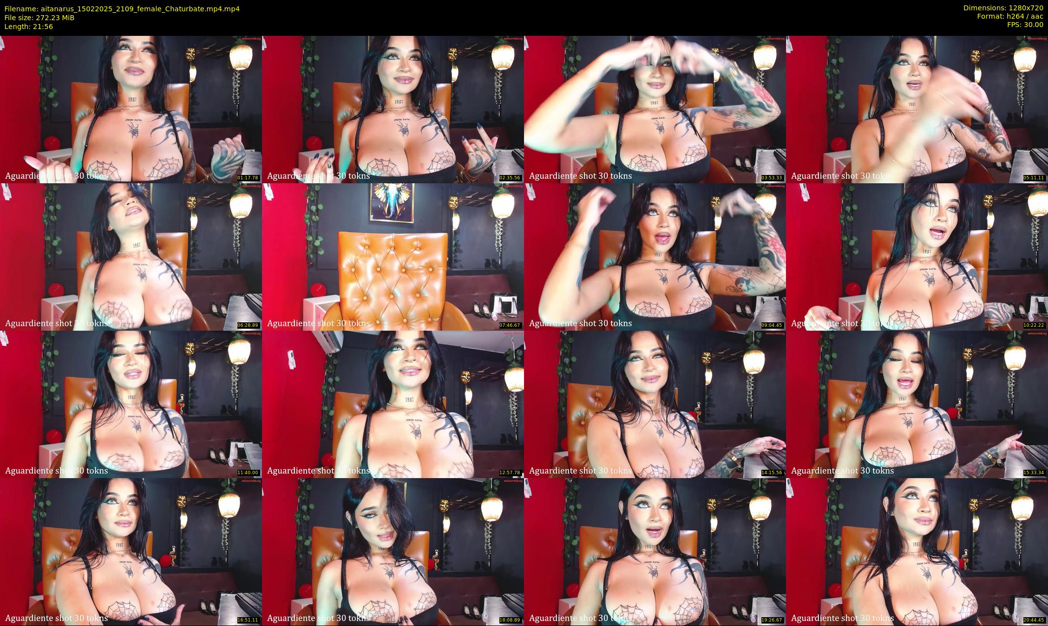 aitanarus — 22 minute Chaturbate female cam show recording, 720p, Feb 15, 2025
