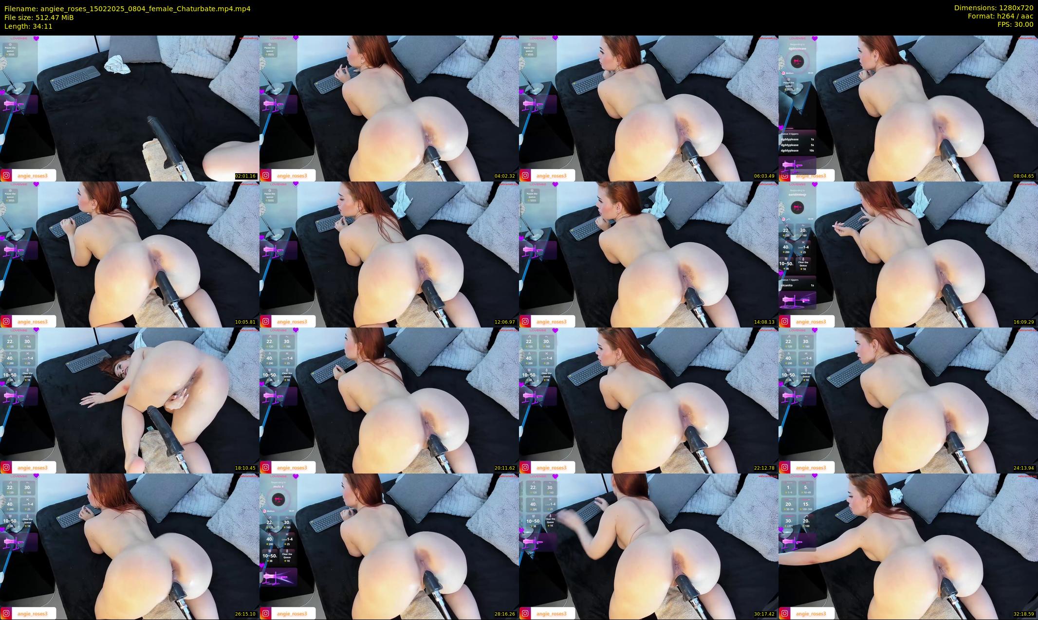 angiee_roses — 35 minute Chaturbate female cam show recording, 720p, Feb 15, 2025