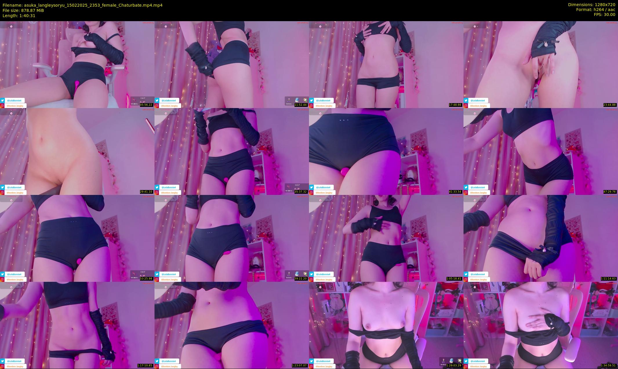 asuka_langleysoryu — 101 minute Chaturbate female cam show recording, 720p, Feb 15, 2025