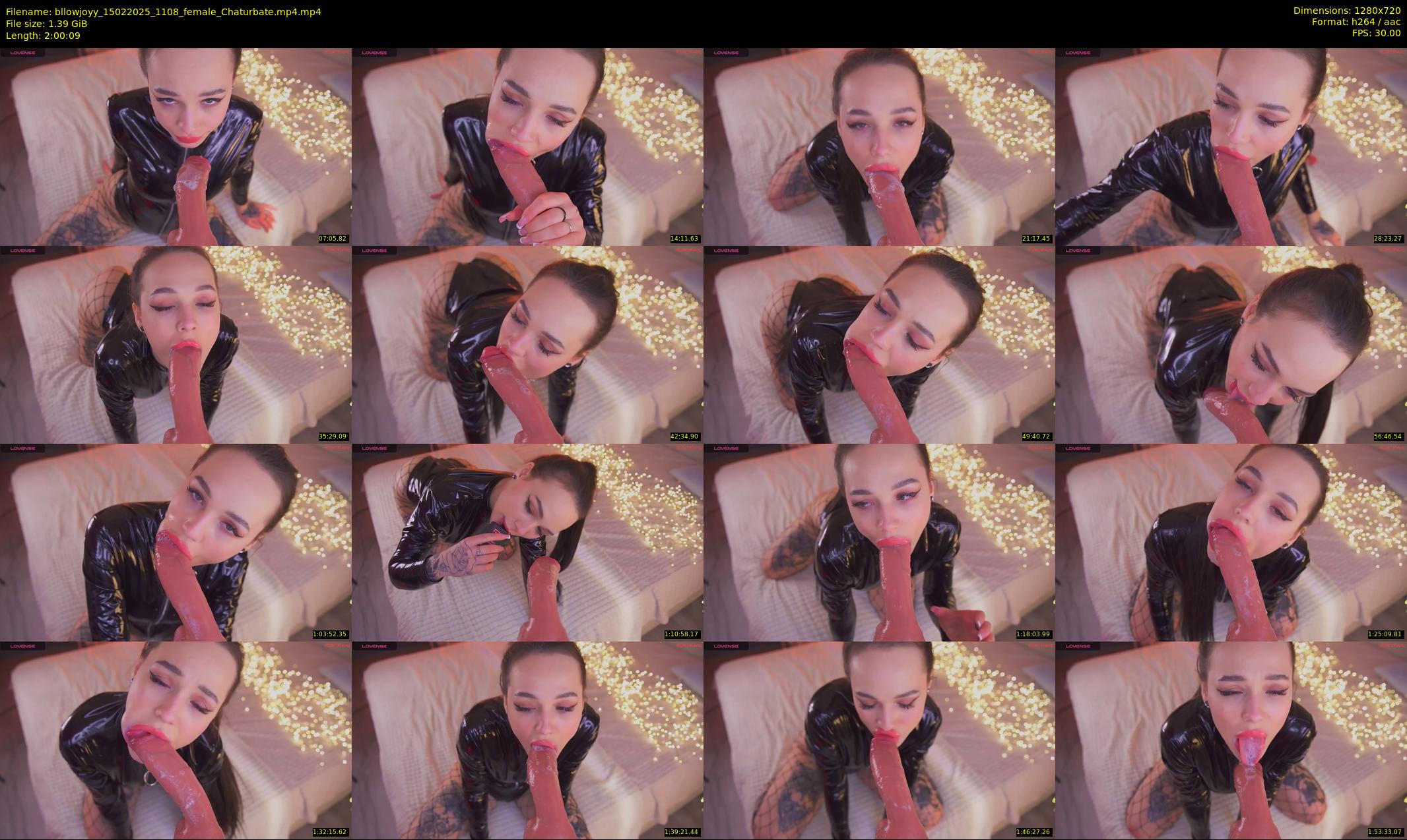 bllowjoyy — 121 minute Chaturbate female cam show recording, 720p, Feb 15, 2025