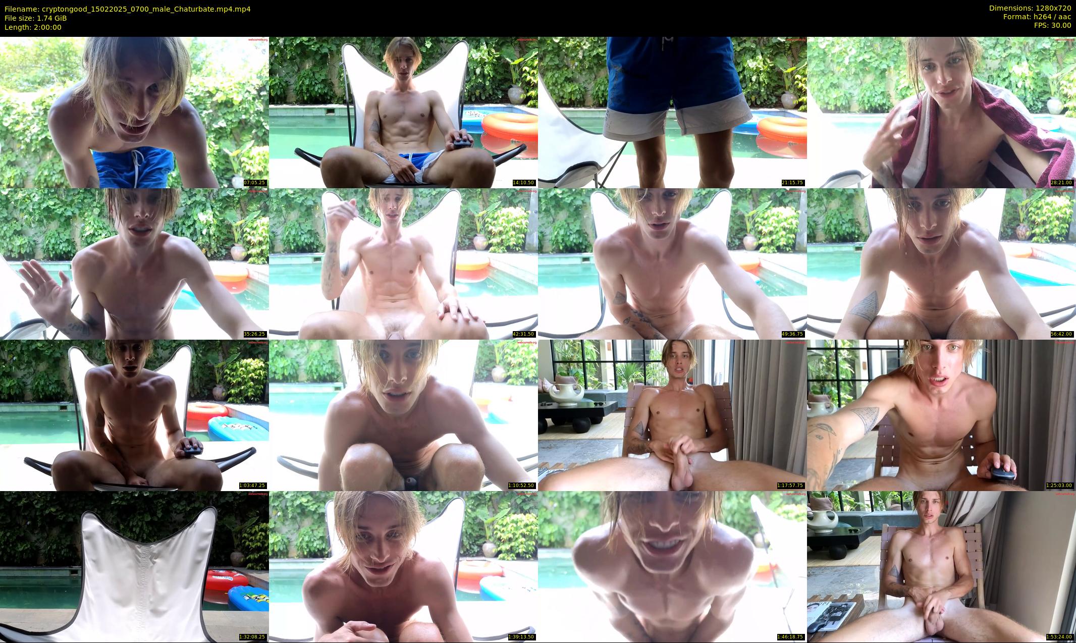 cryptongood — 120 minute Chaturbate male cam show recording, 720p, Feb 15, 2025