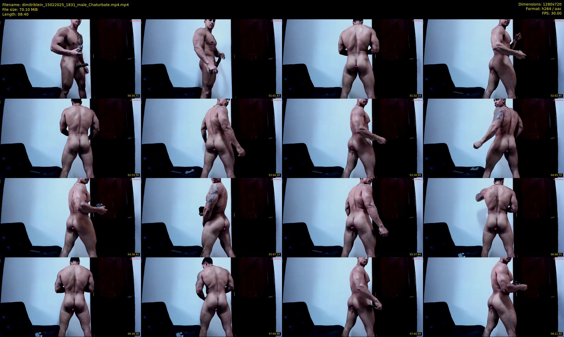 dimitriklein — 9 minute Chaturbate male cam show recording, 720p, Feb 15, 2025
