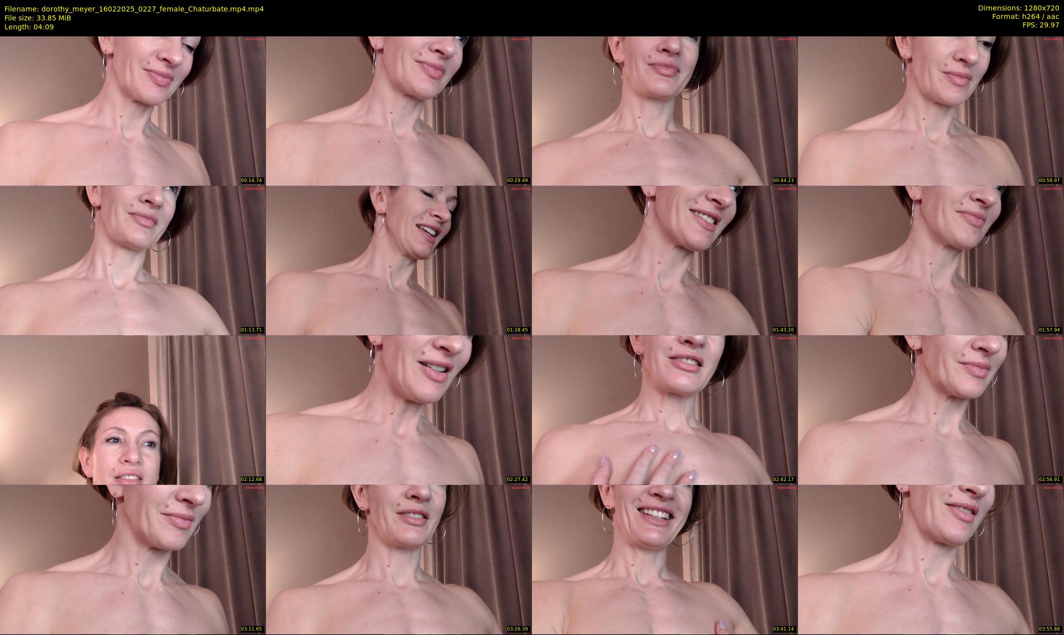 dorothy_meyer — 5 minute Chaturbate female cam show recording, 720p, Feb 16, 2025