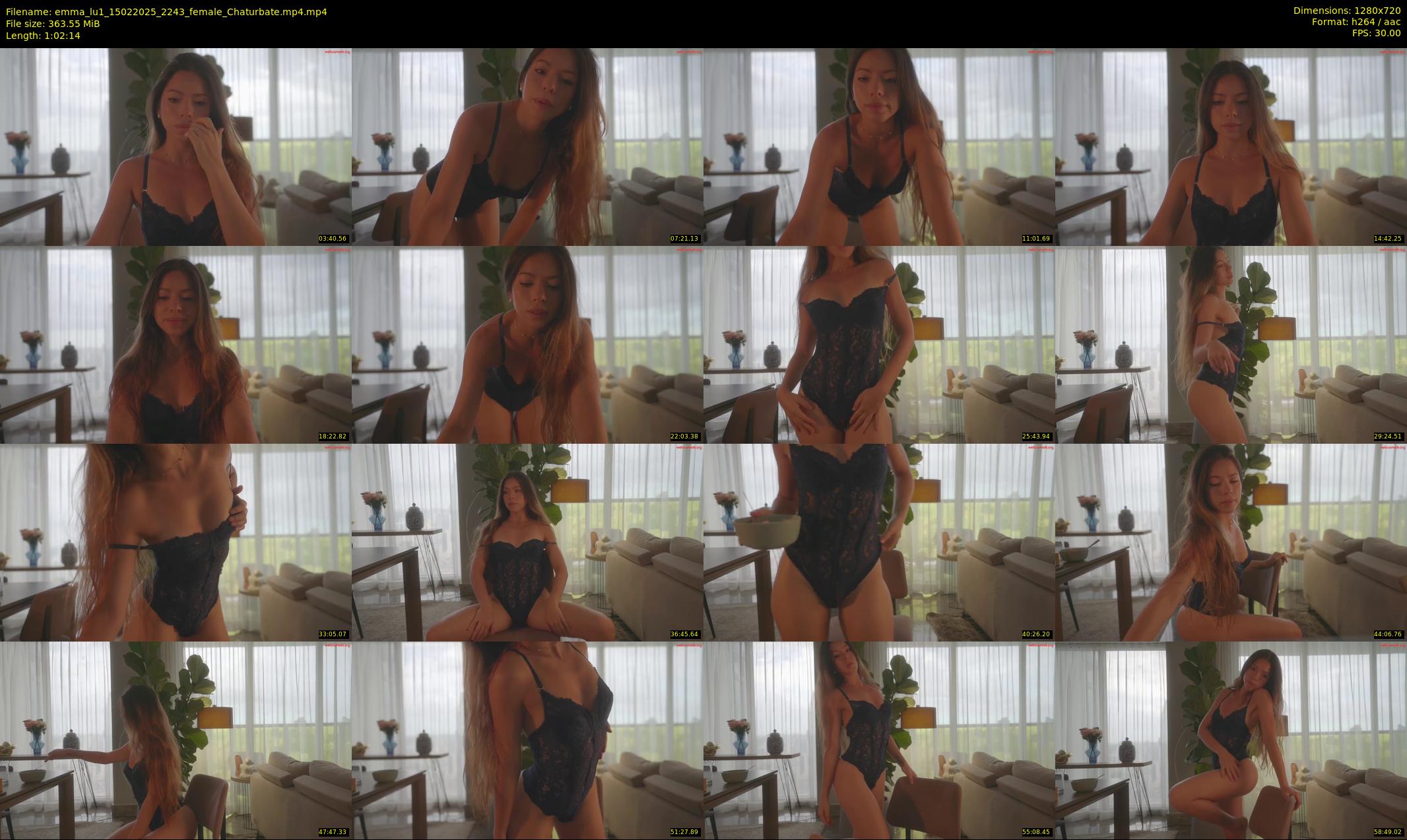 emma_lu1 — 63 minute Chaturbate female cam show recording, 720p, Feb 15, 2025