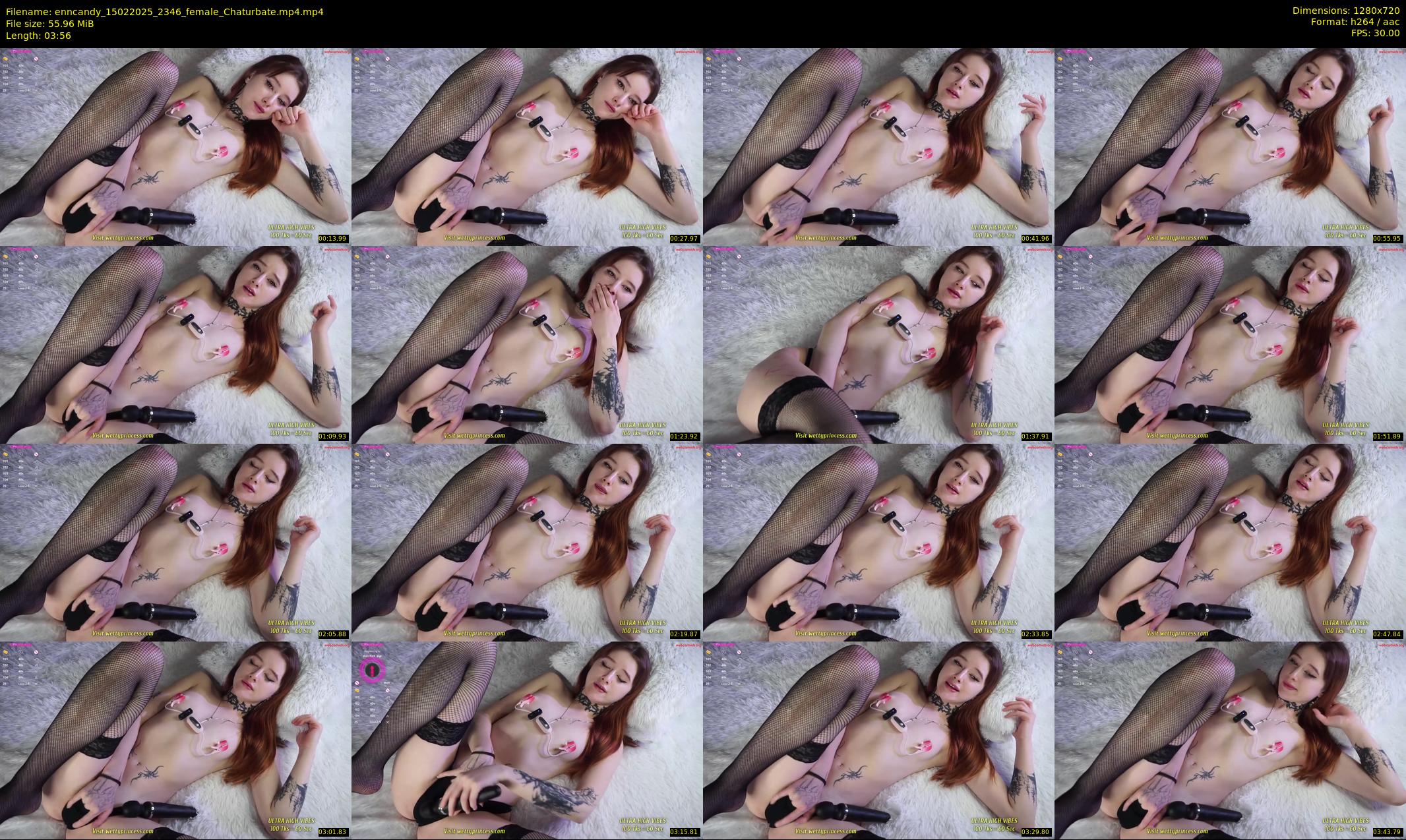 enncandy — 4 minute Chaturbate female cam show recording, 720p, Feb 15, 2025