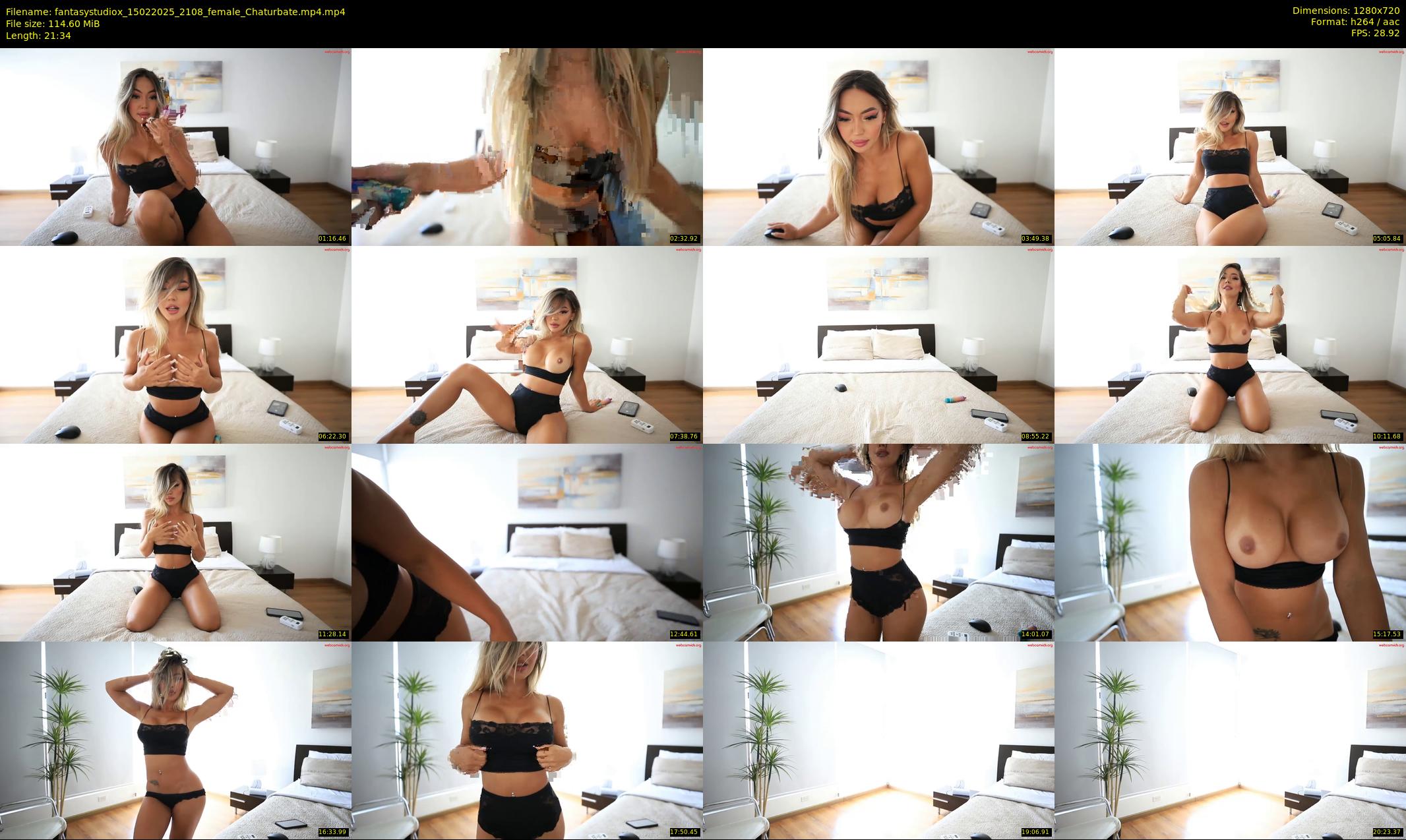 fantasystudiox — 22 minute Chaturbate female cam show recording, 720p, Feb 15, 2025