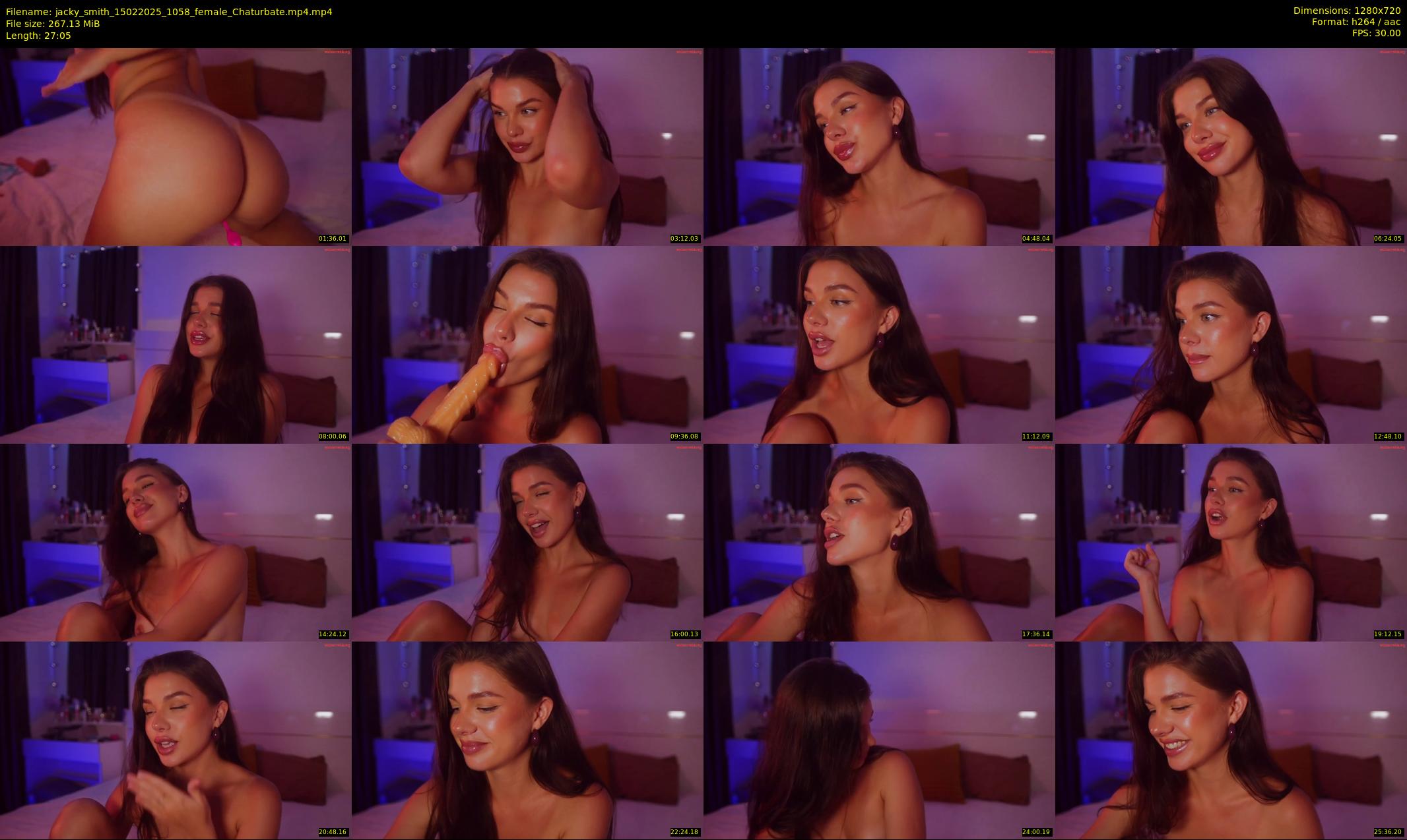 jacky_smith — 28 minute Chaturbate female cam show recording, 720p, Feb 15, 2025