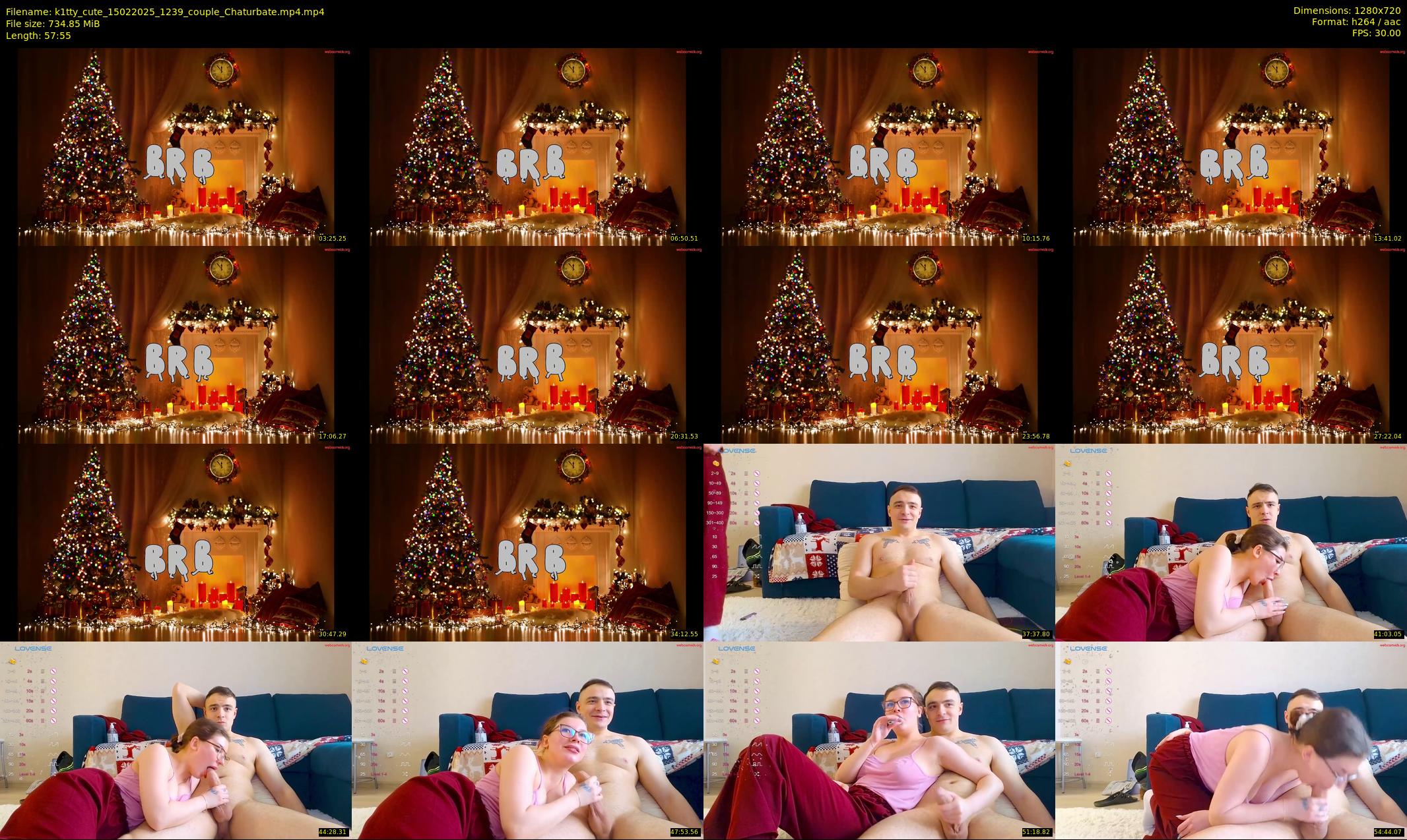 k1tty_cute — 58 minute Chaturbate female cam show recording, 720p, Feb 15, 2025