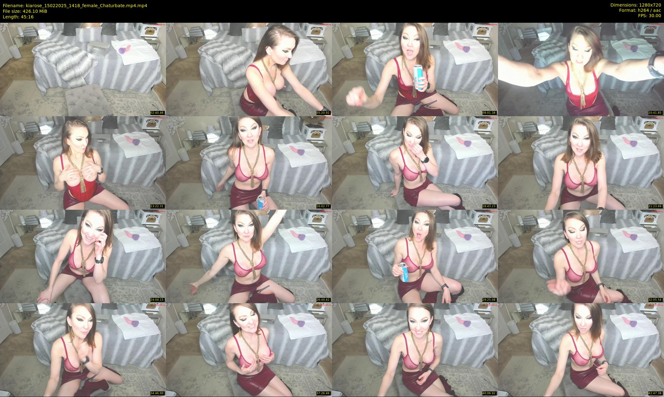kiarose — 46 minute Chaturbate female cam show recording, 720p, Feb 15, 2025