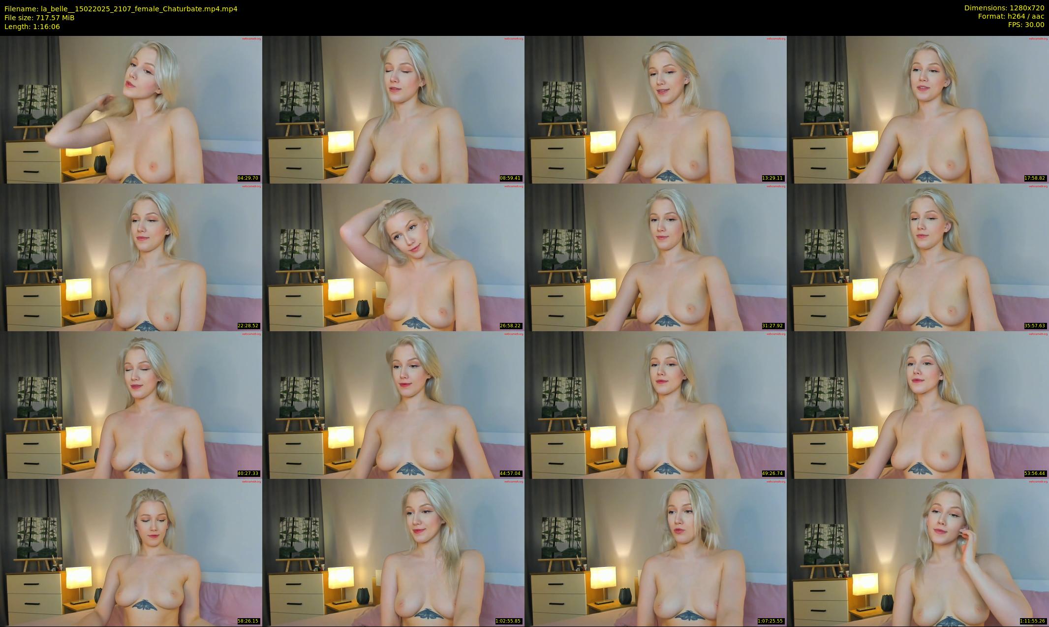 la_belle_ — 77 minute Chaturbate female cam show recording, 720p, Feb 15, 2025