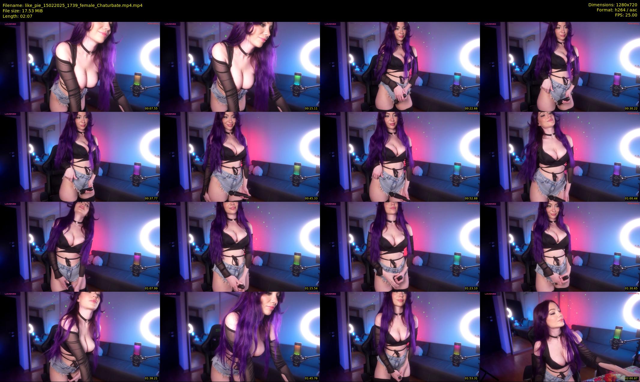 like_pie — 3 minute Chaturbate couple cam show recording, 720p, Feb 15, 2025