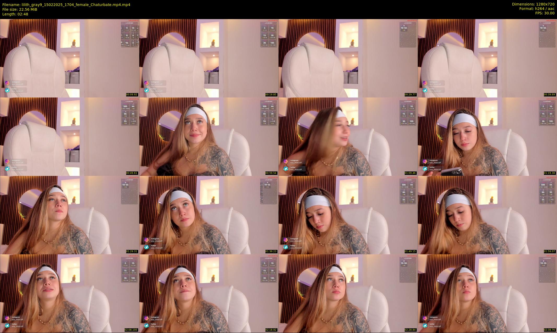 lilith_gray9 — 3 minute Chaturbate female cam show recording, 720p, Feb 15, 2025