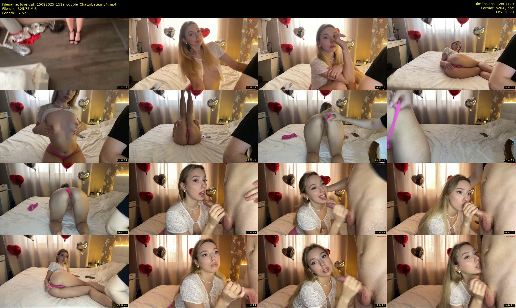 lovelusik — 38 minute Chaturbate couple cam show recording, 720p, Feb 15, 2025