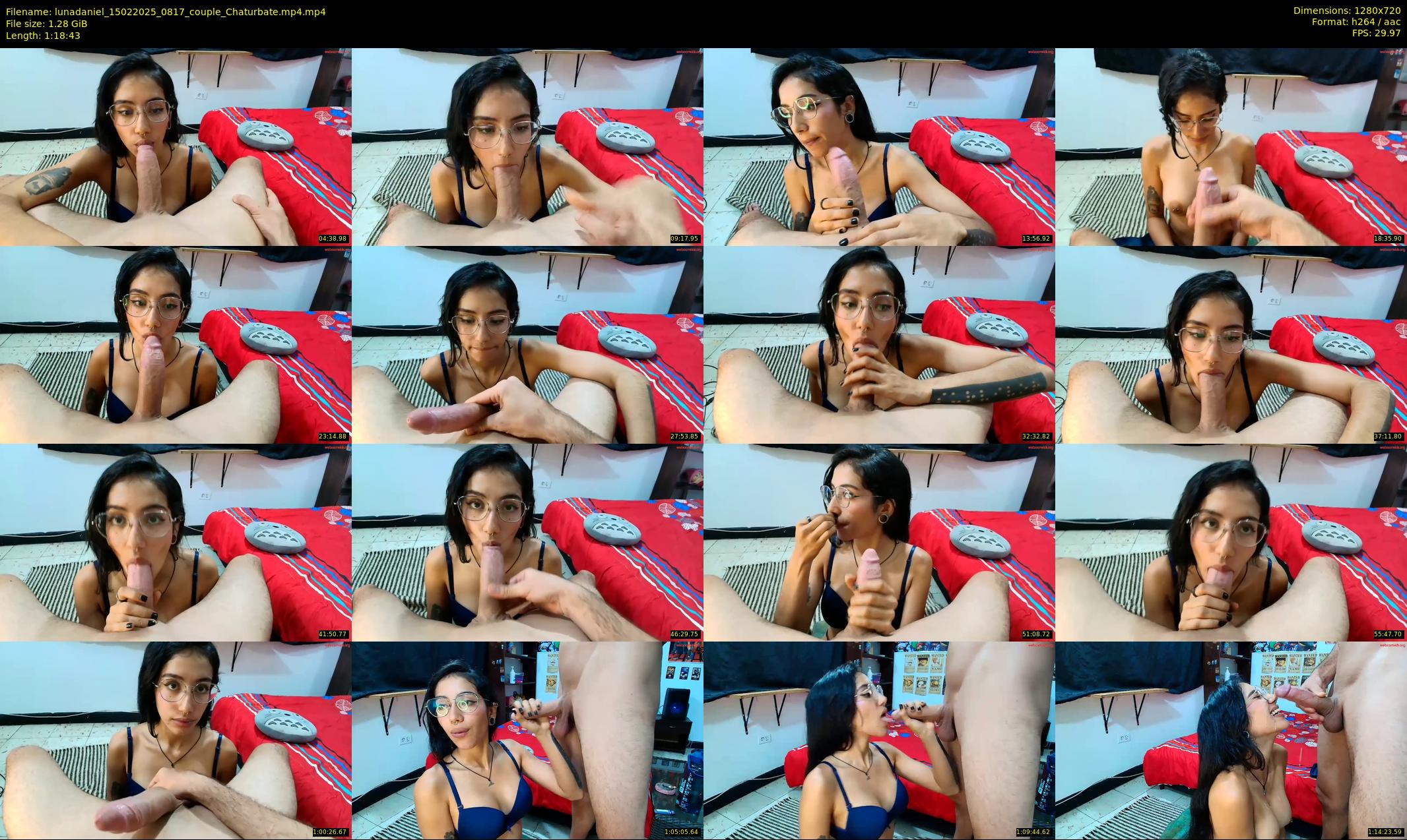 lunadaniel — 79 minute Chaturbate couple cam show recording, 720p, Feb 15, 2025
