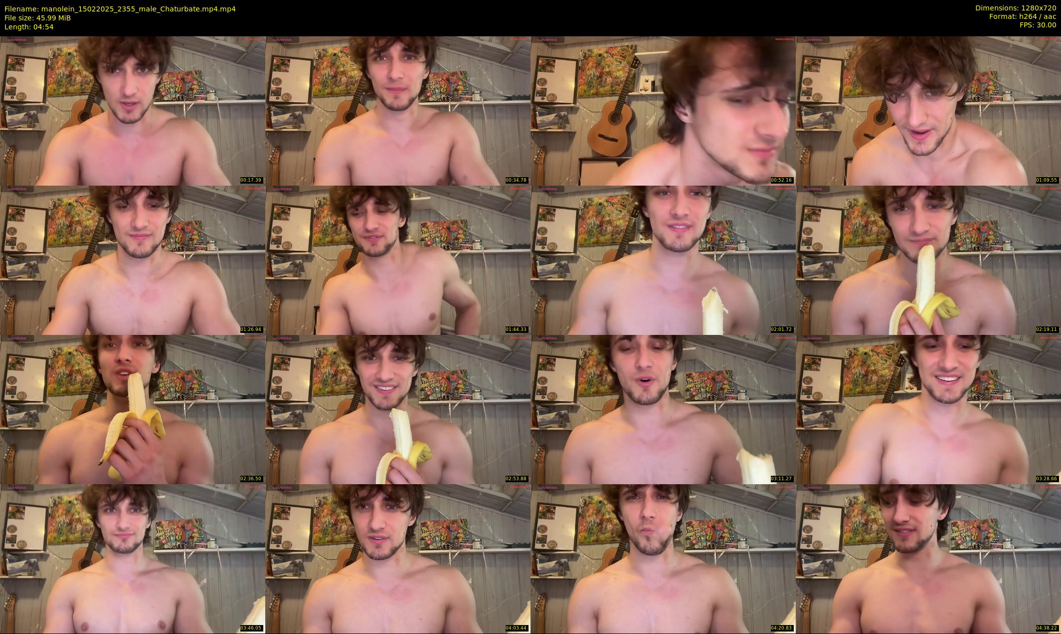 manolein — 5 minute Chaturbate male cam show recording, 720p, Feb 15, 2025