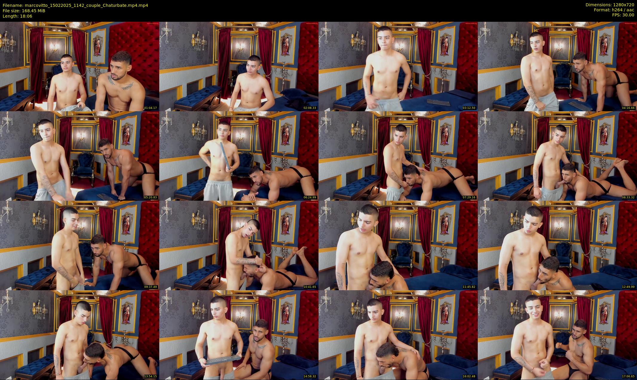 marcovitto — 19 minute Chaturbate couple cam show recording, 720p, Feb 15, 2025