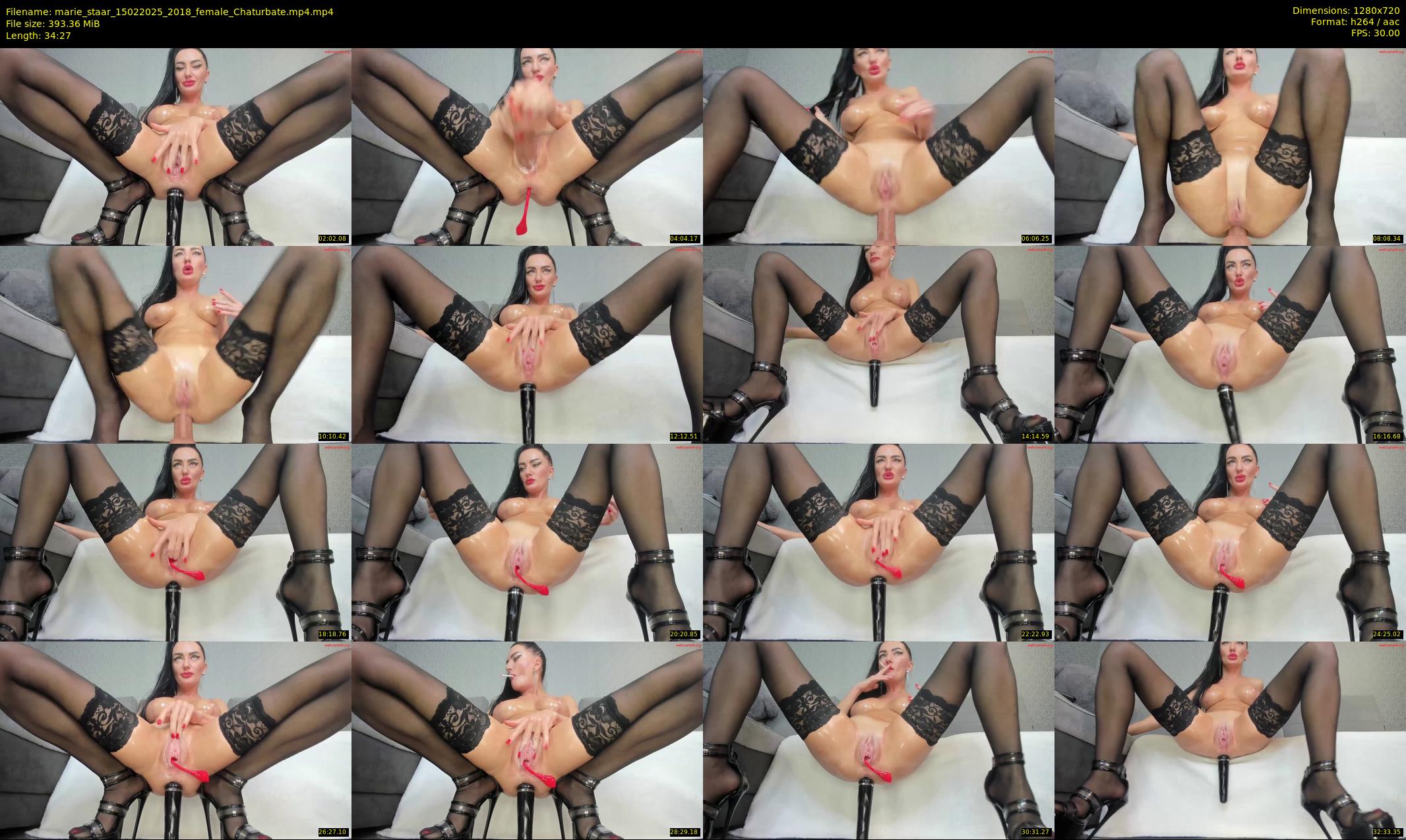 marie_staar — 35 minute Chaturbate female cam show recording, 720p, Feb 15, 2025