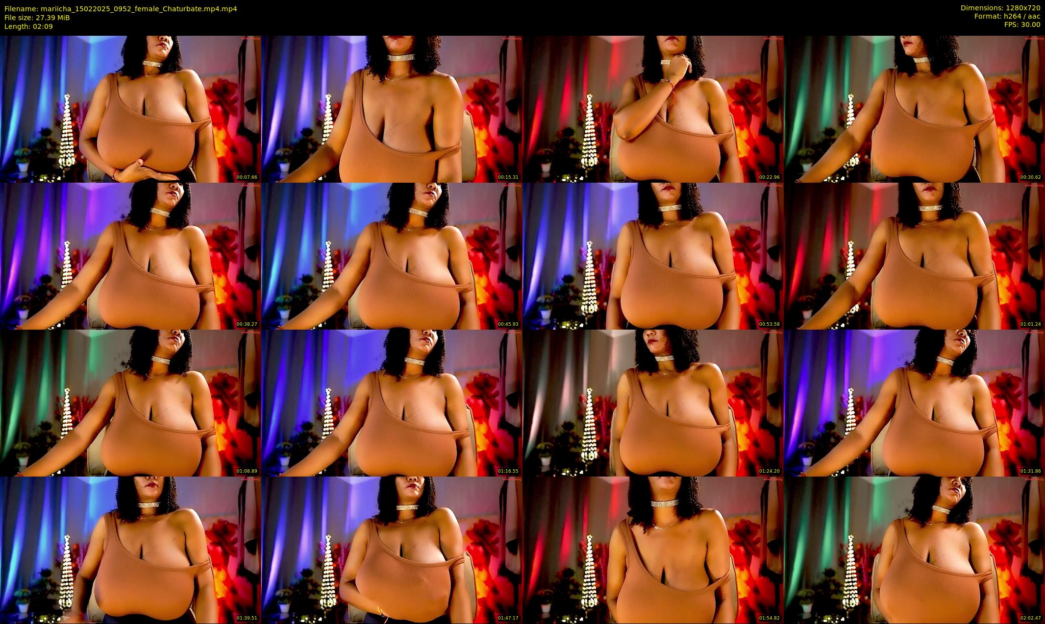 mariicha — 3 minute Chaturbate female cam show recording, 720p, Feb 15, 2025