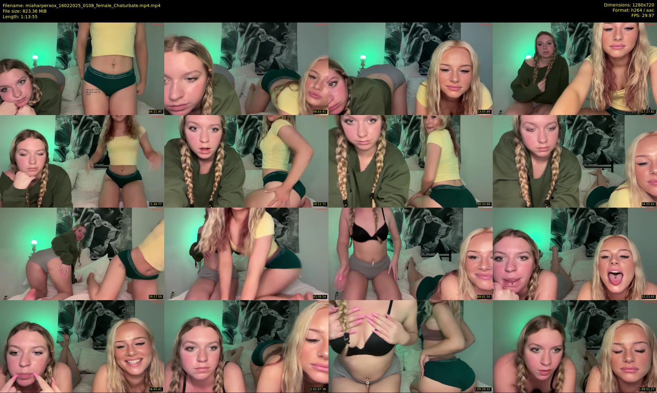 miaharperxox — 74 minute Chaturbate female cam show recording, 720p, Feb 16, 2025