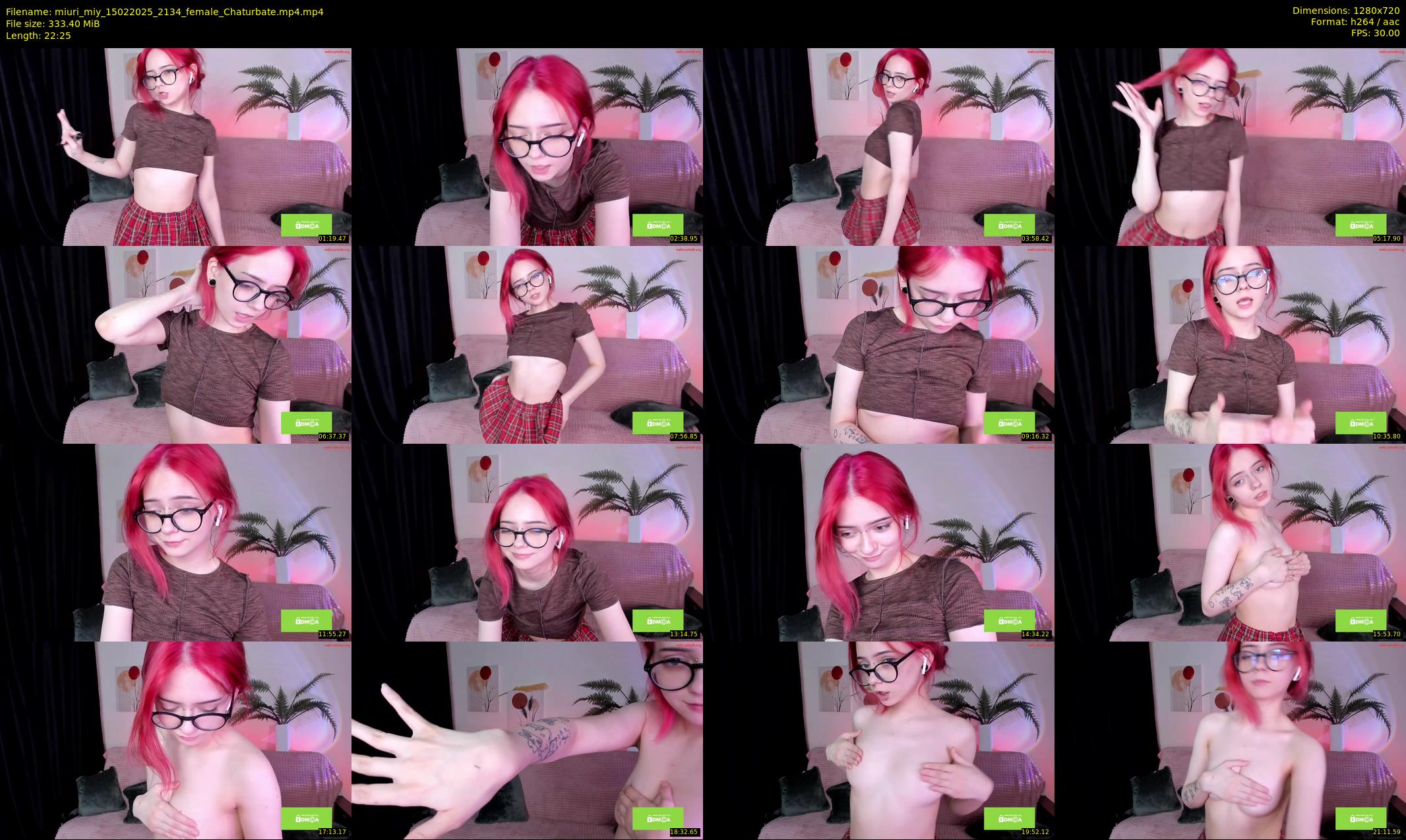 miuri_miy — 23 minute Chaturbate female cam show recording, 720p, Feb 15, 2025