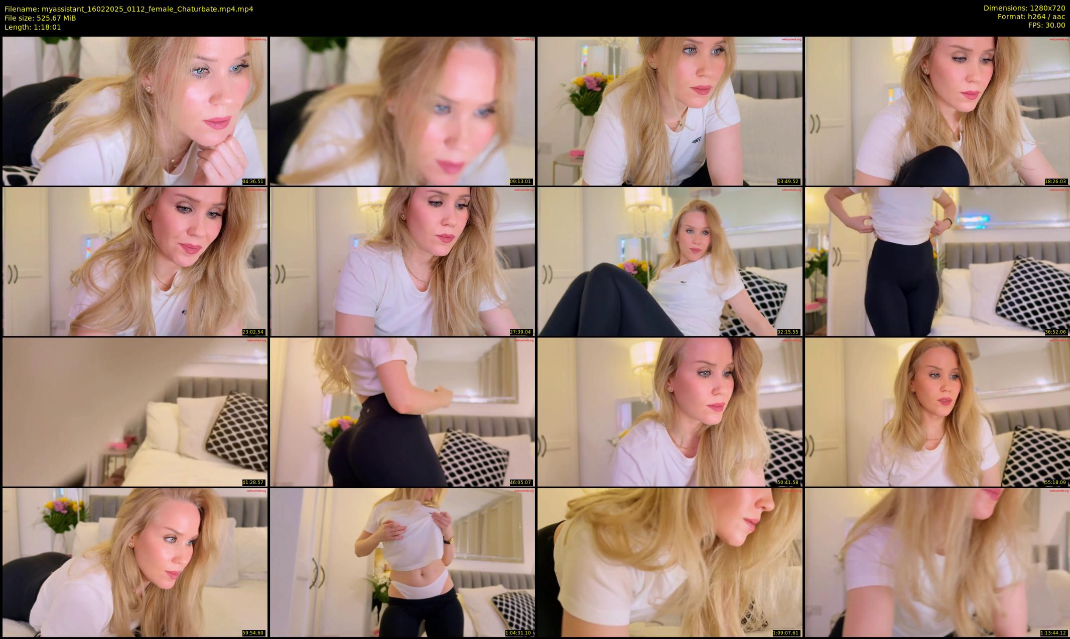 myassistant — 79 minute Chaturbate female cam show recording, 720p, Feb 16, 2025