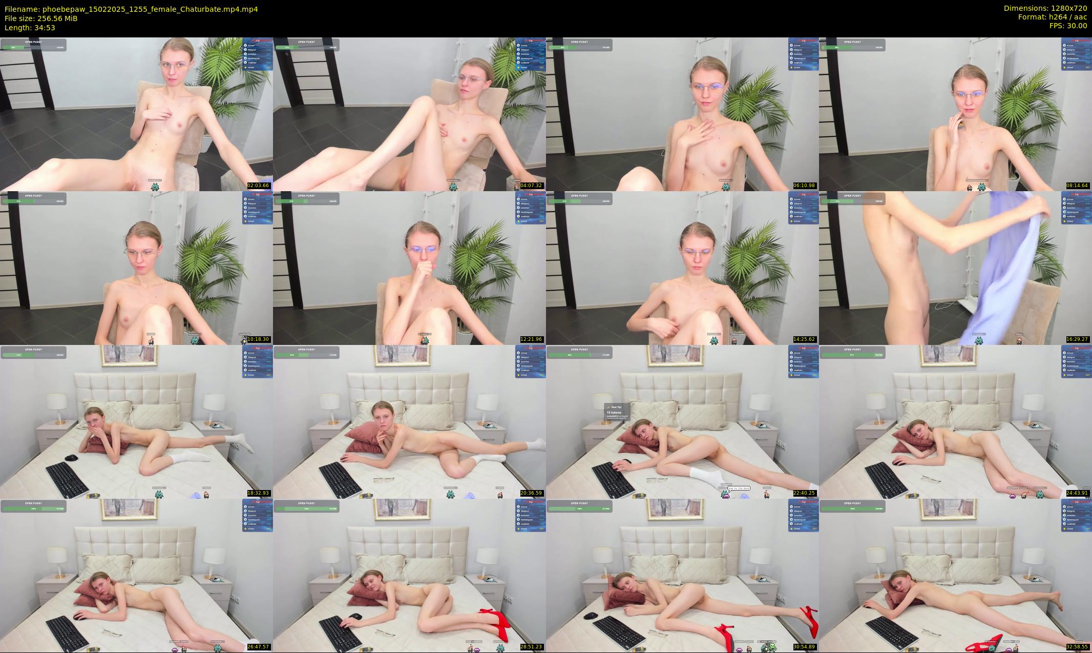phoebepaw — 35 minute Chaturbate female cam show recording, 720p, Feb 15, 2025