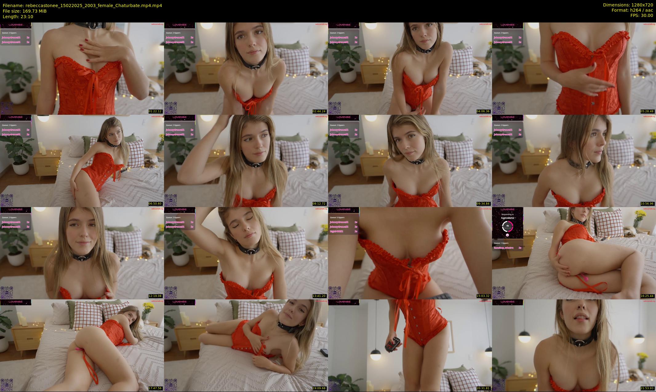 rebeccastonee — 24 minute Chaturbate female cam show recording, 720p, Feb 15, 2025