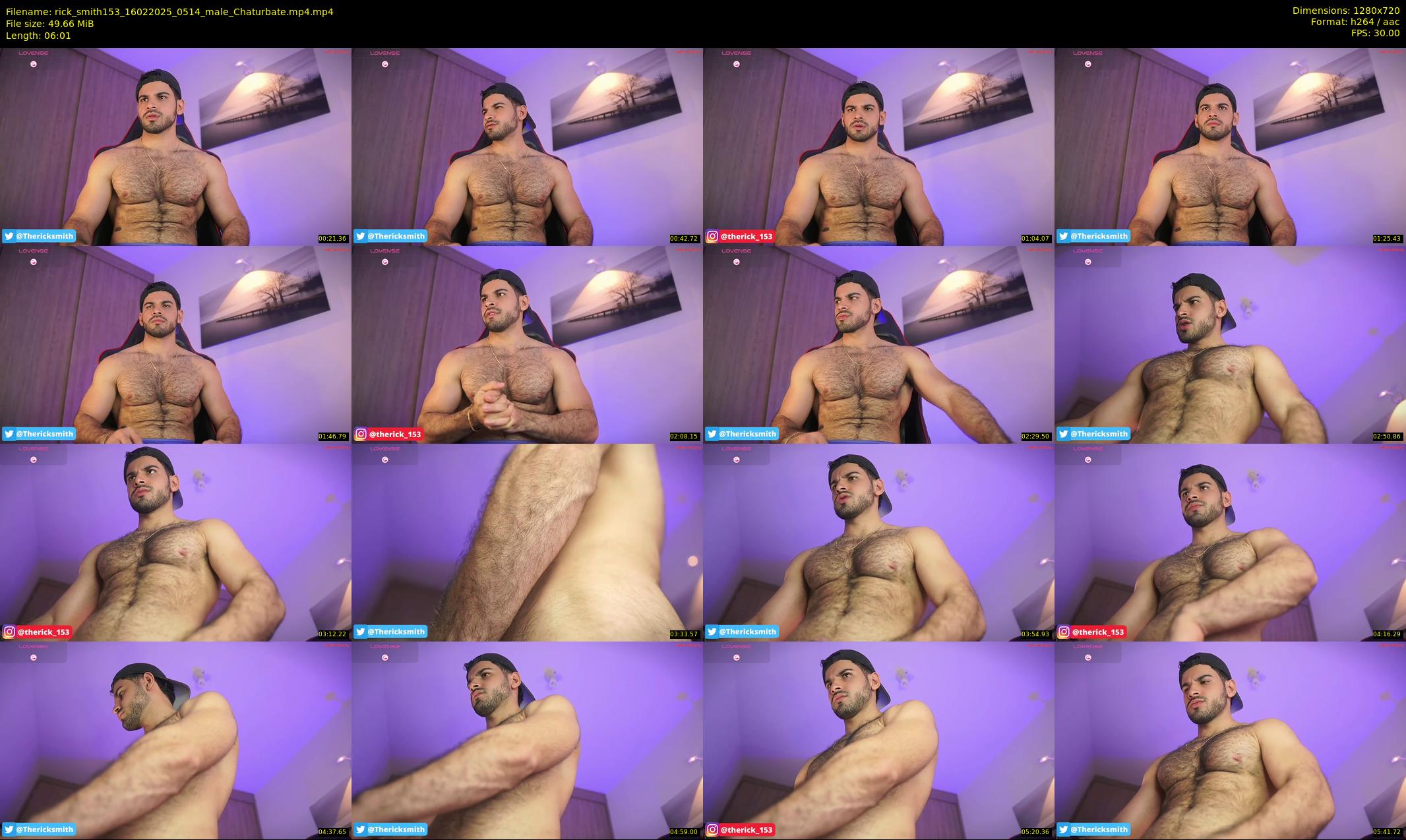 rick_smith153 — 7 minute Chaturbate male cam show recording, 720p, Feb 16, 2025