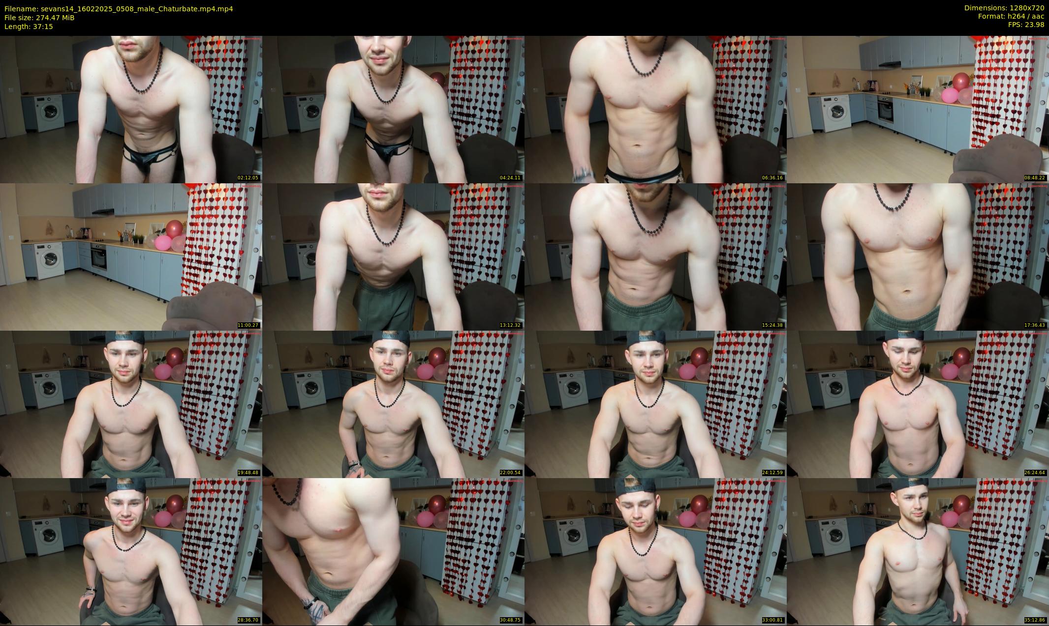 sevans14 — 38 minute Chaturbate male cam show recording, 720p, Feb 16, 2025